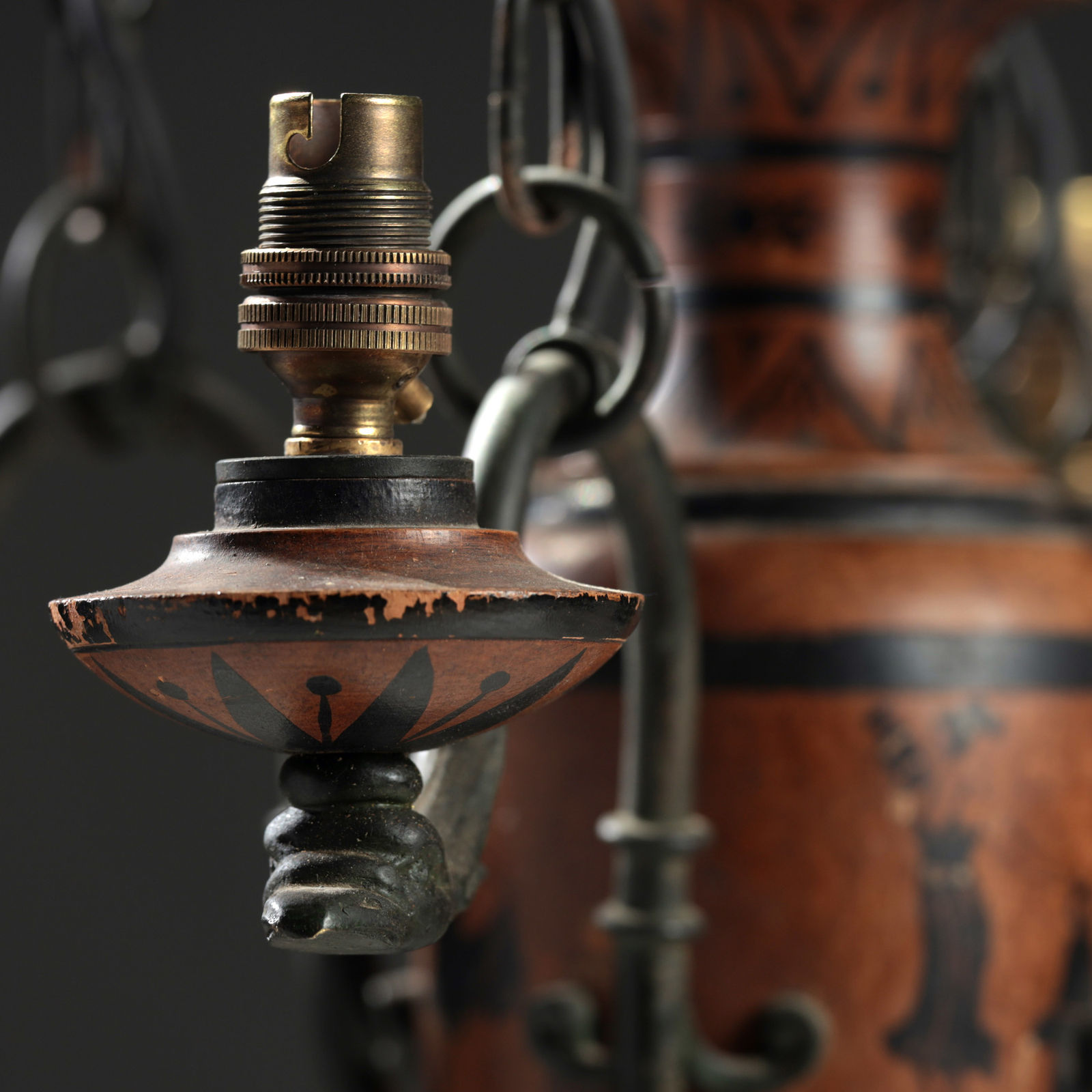 Estruscan Style Chandelier (SOLD)