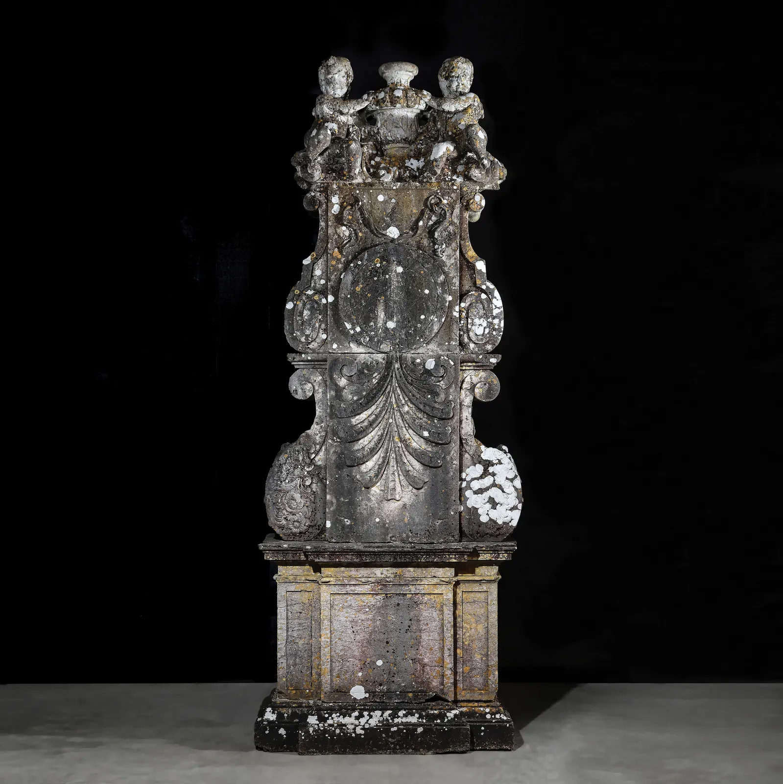 Monumental Marble Sundial , XVIII Century