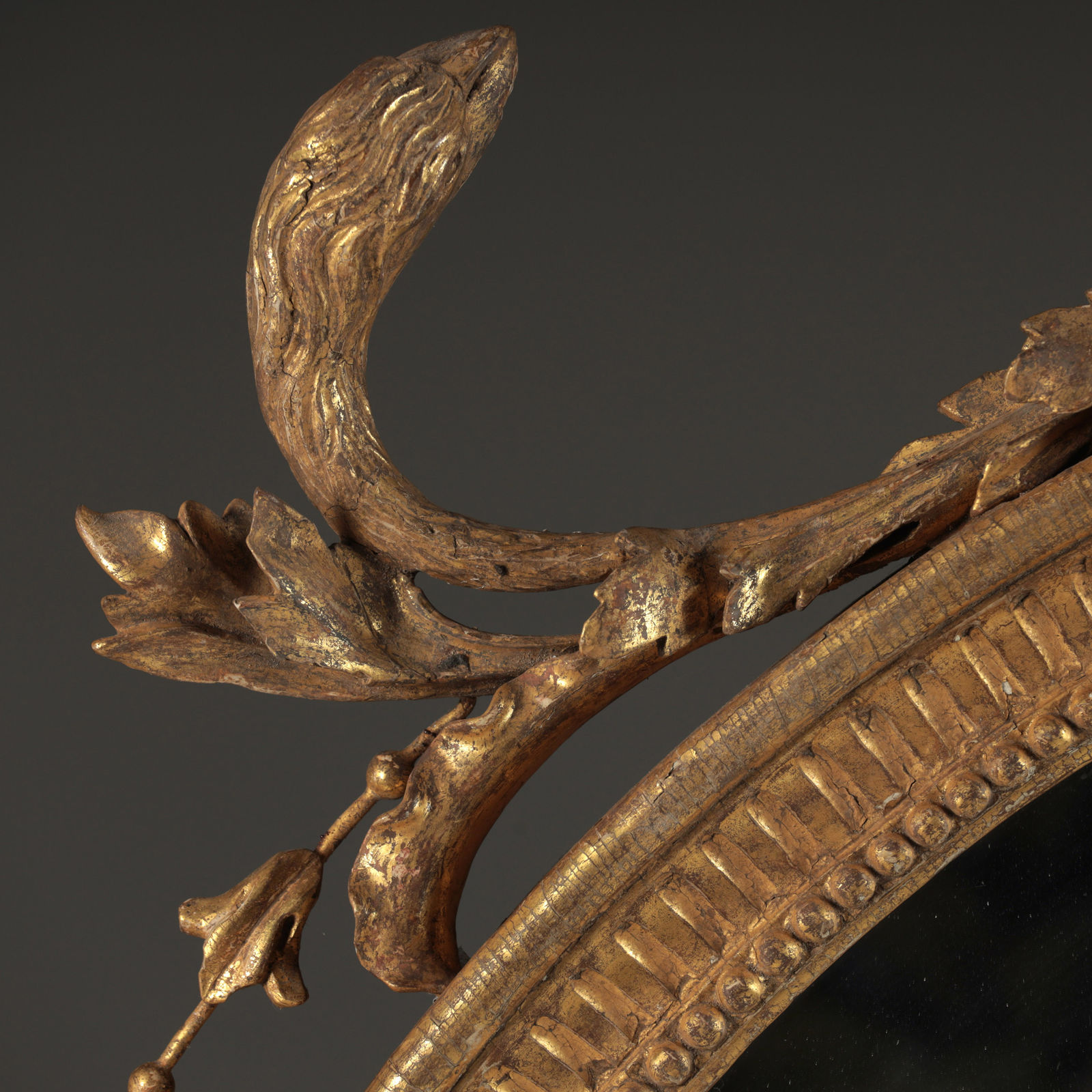 George III Oval Mirror , c.1775 (SOLD)