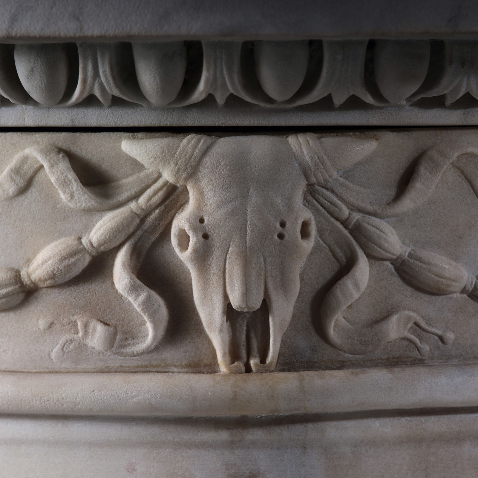 A Pair of Neoclassical Marble Pedestals (SOLD)