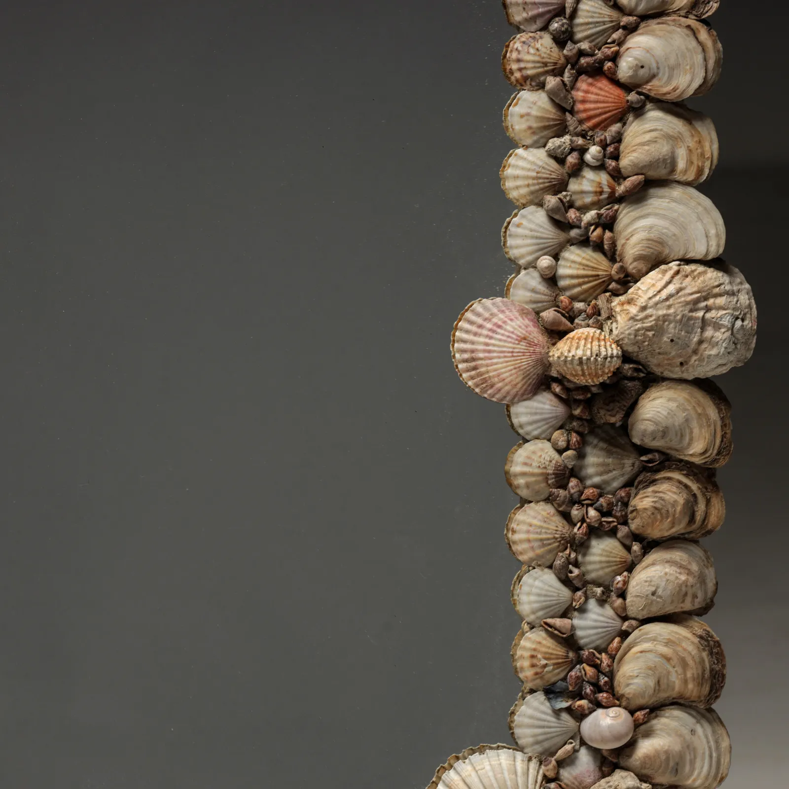 Shellwork Grotto Mirror, C.1900