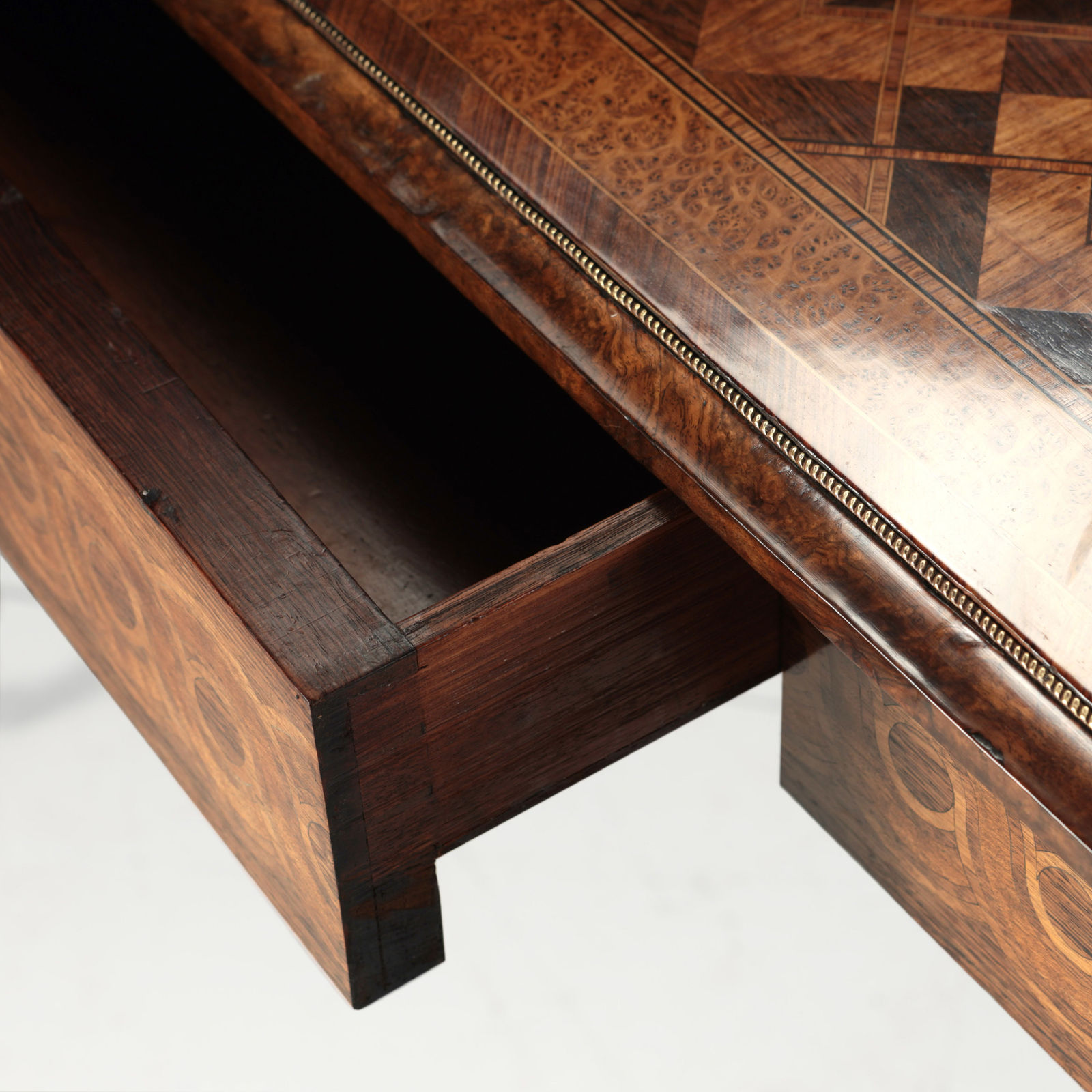 Louis XV Style Marquetry Desk , c.1890