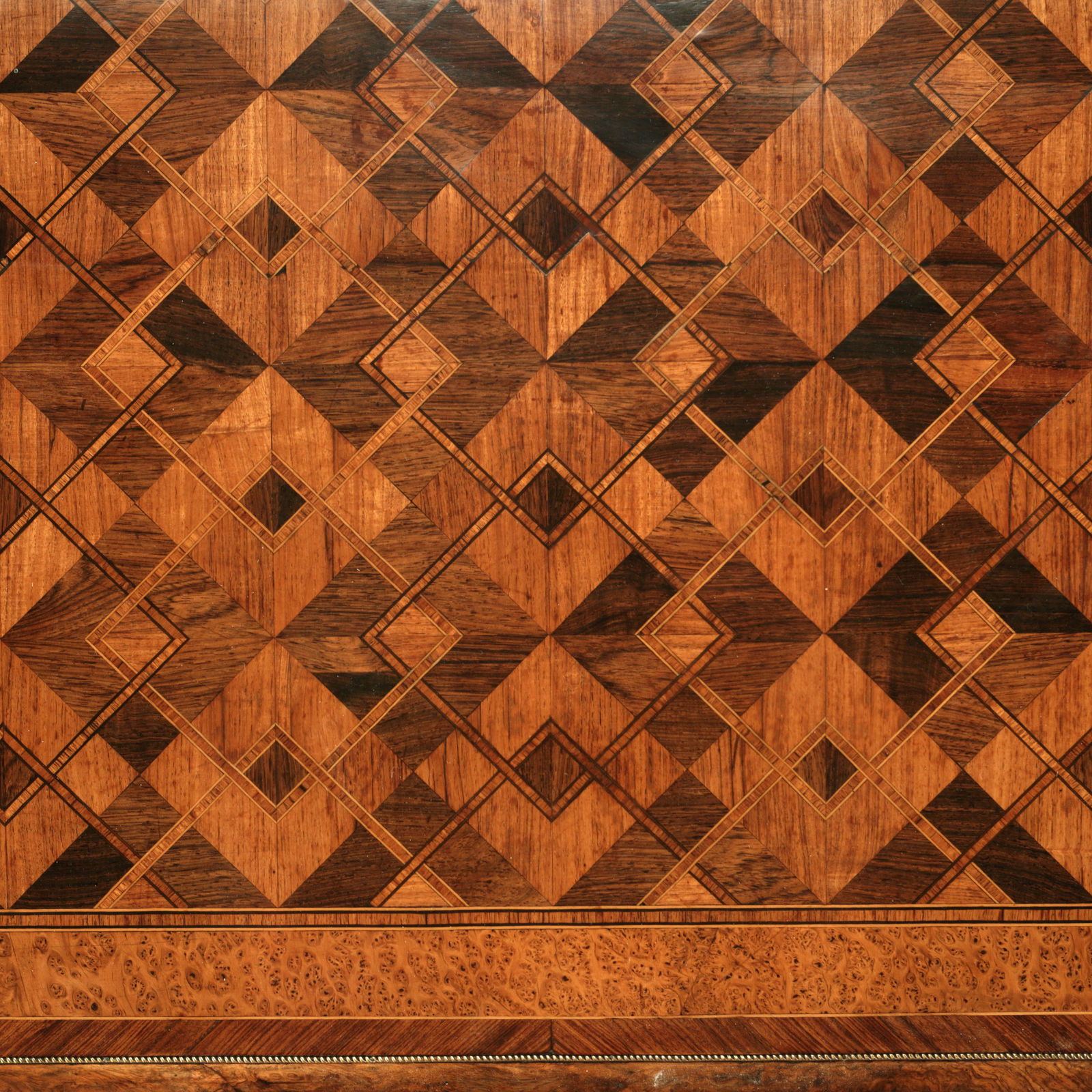 Louis XV Style Marquetry Desk , c.1890