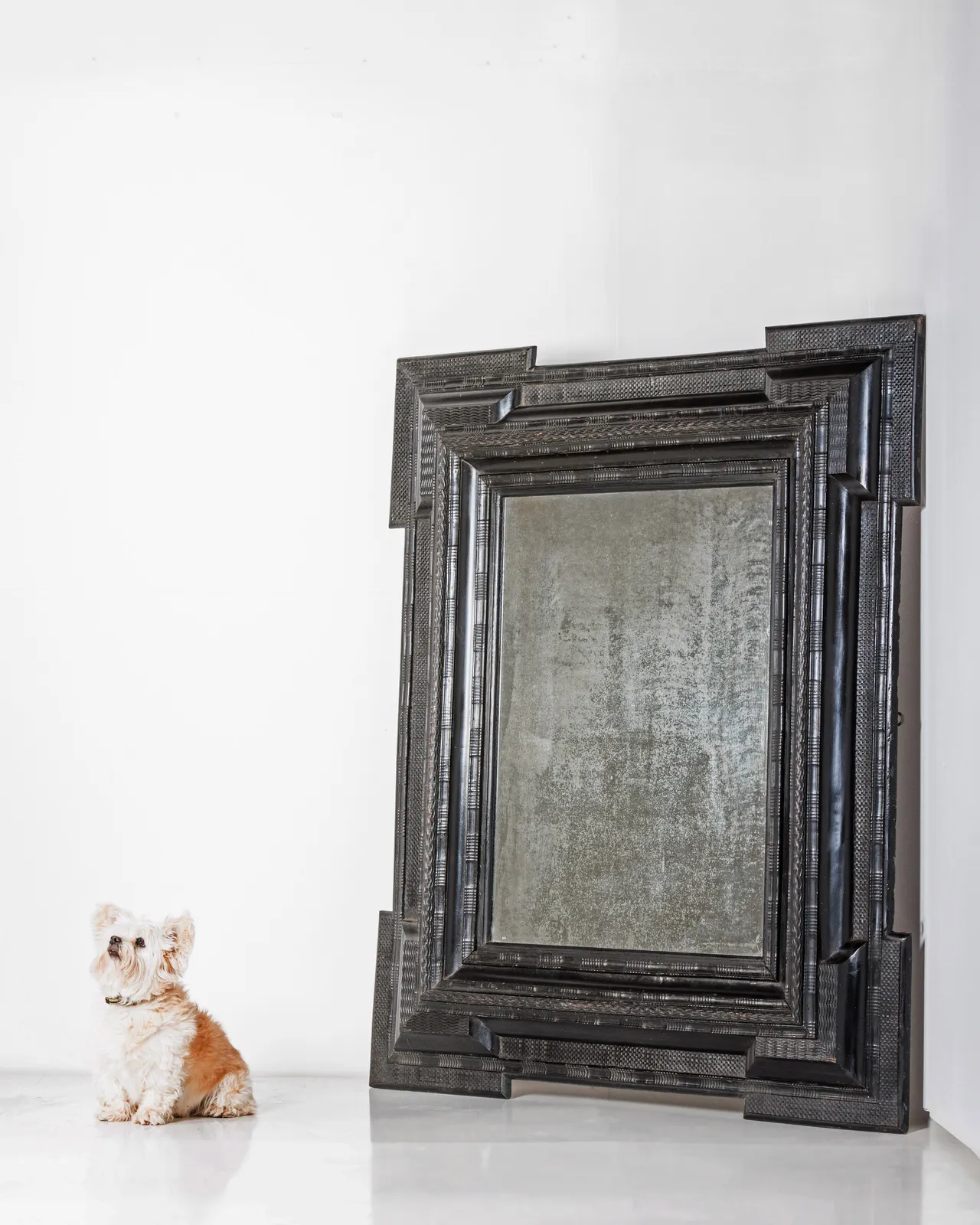 Monumental Italian Mirror , XVII Century