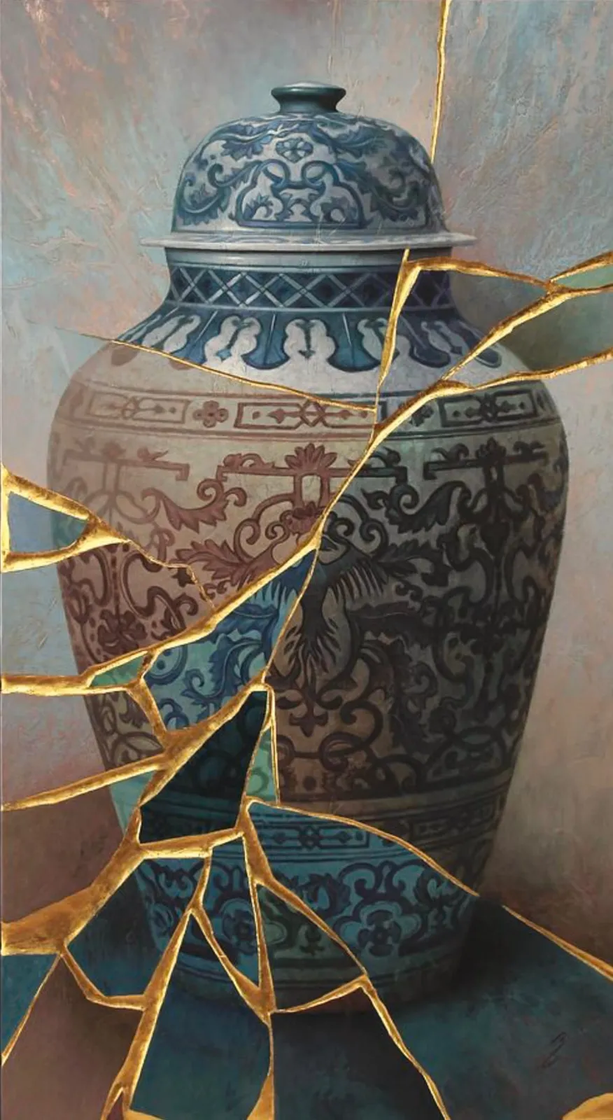 Bruno Capolongo, Fade to Gold-Rise of the Phoenix, 2025