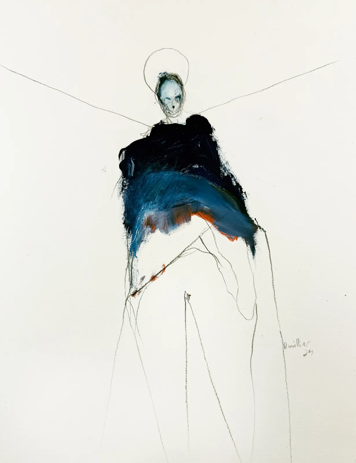 Benoit Genest Rouillier, Les moules dévalisés par la cyan, 2024