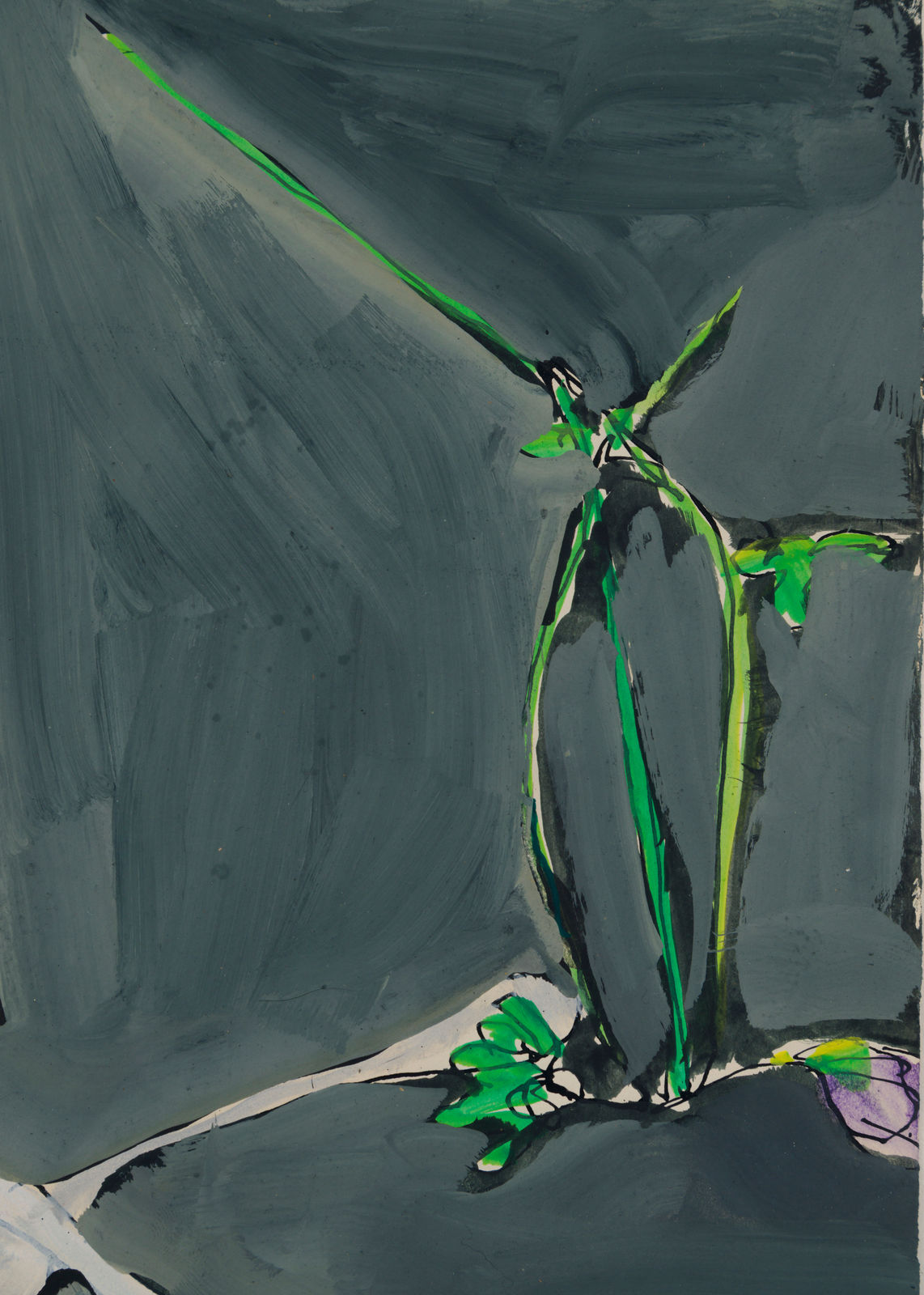 detail of still life drawing