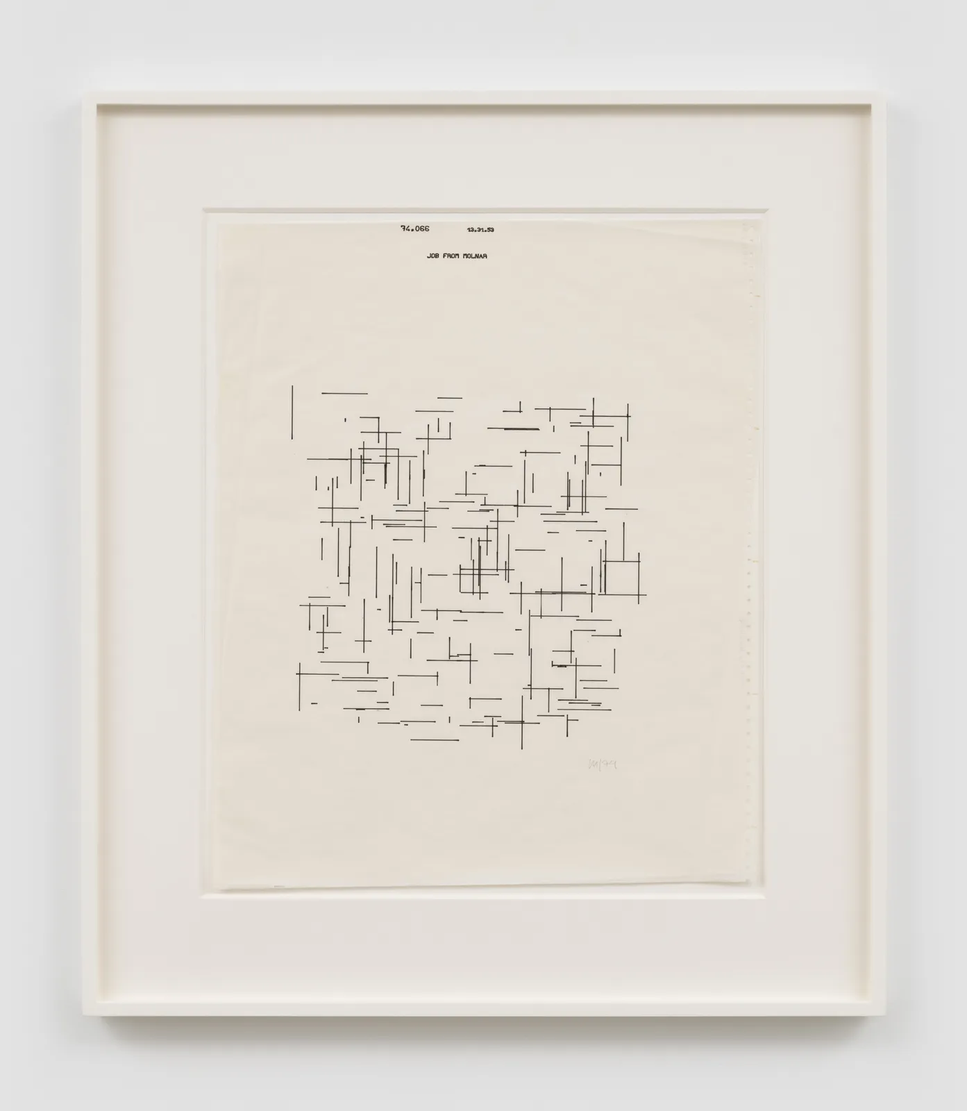 Vera Molnar, Molndrian, 1974