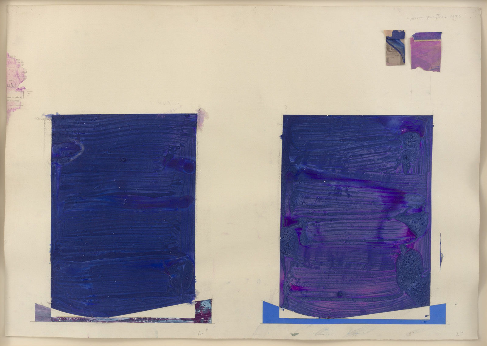 Harvey Quaytman, Untitled, 1973