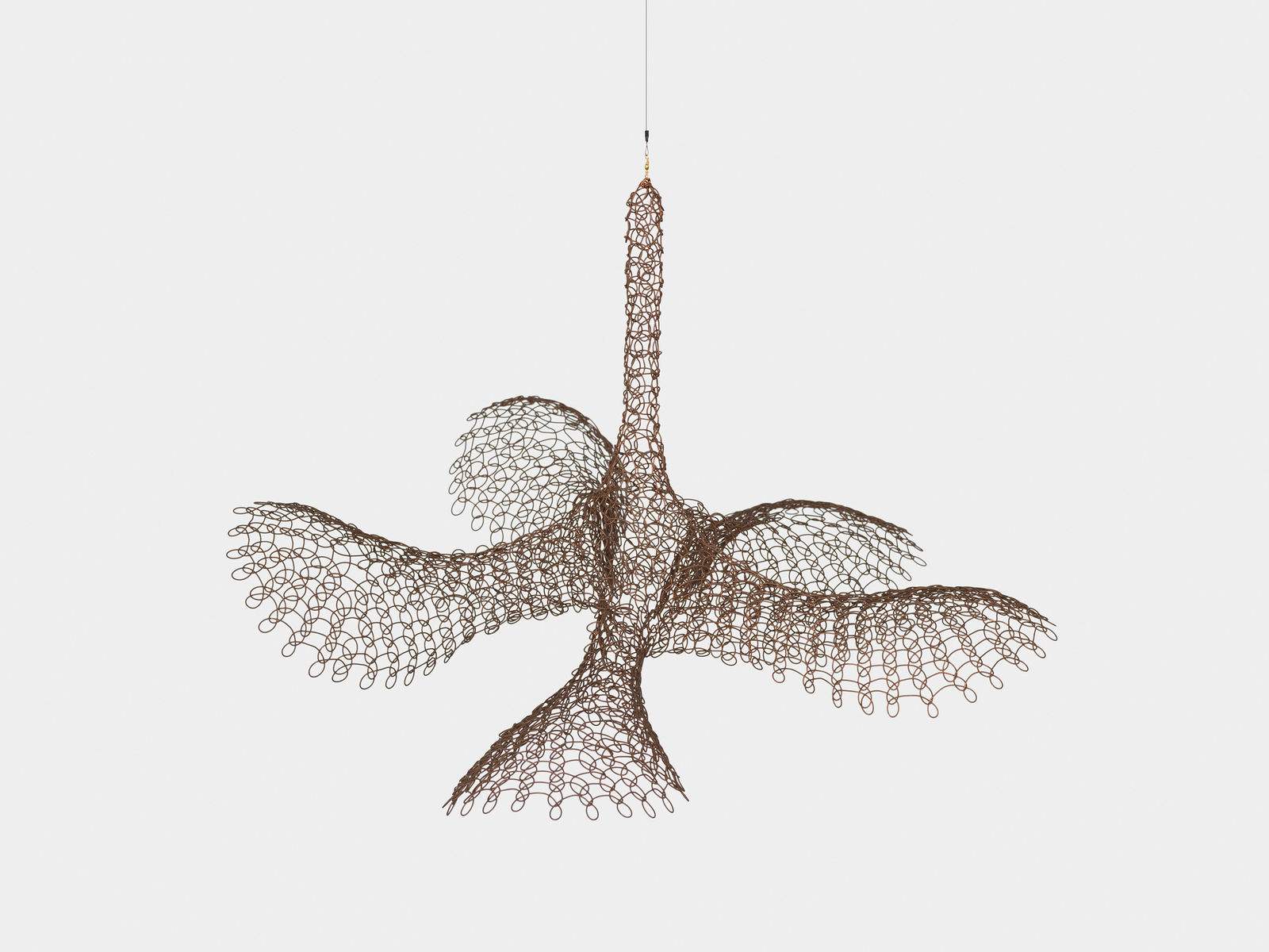 Ruth Asawa, Untitled (S.2005, Hanging Open Five Petaled Form), c.1966
