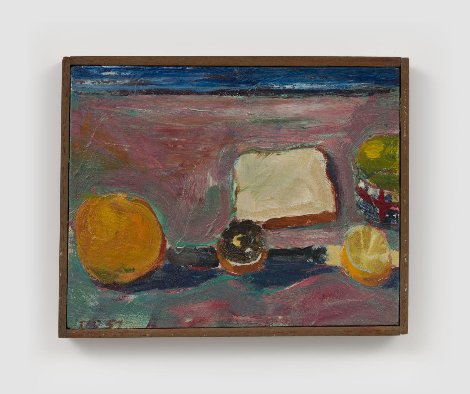 Richard Diebenkorn, Untitled (Still Life with Orange) (CR No 2164), 1957