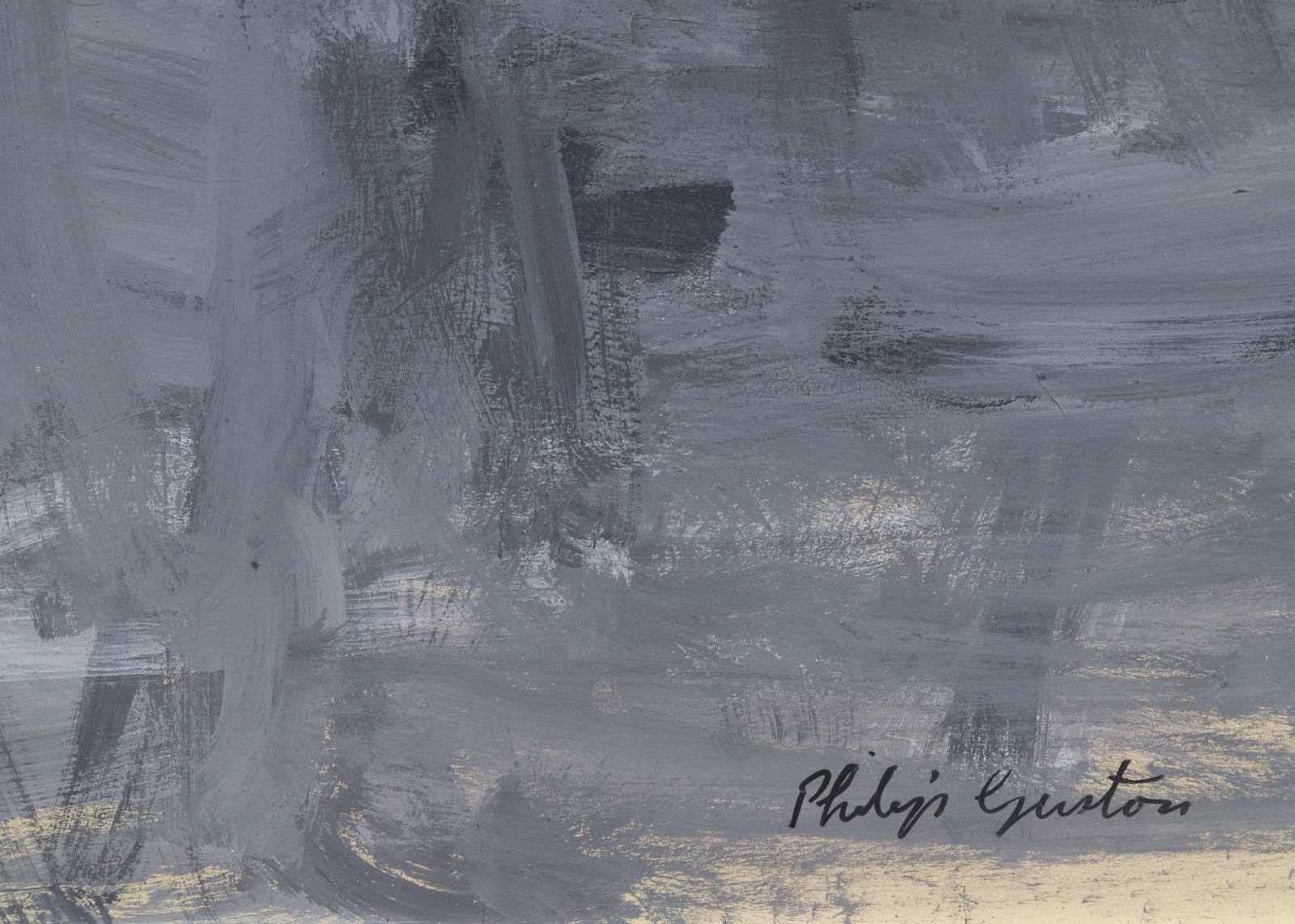 Philip Guston, Outside, 1964