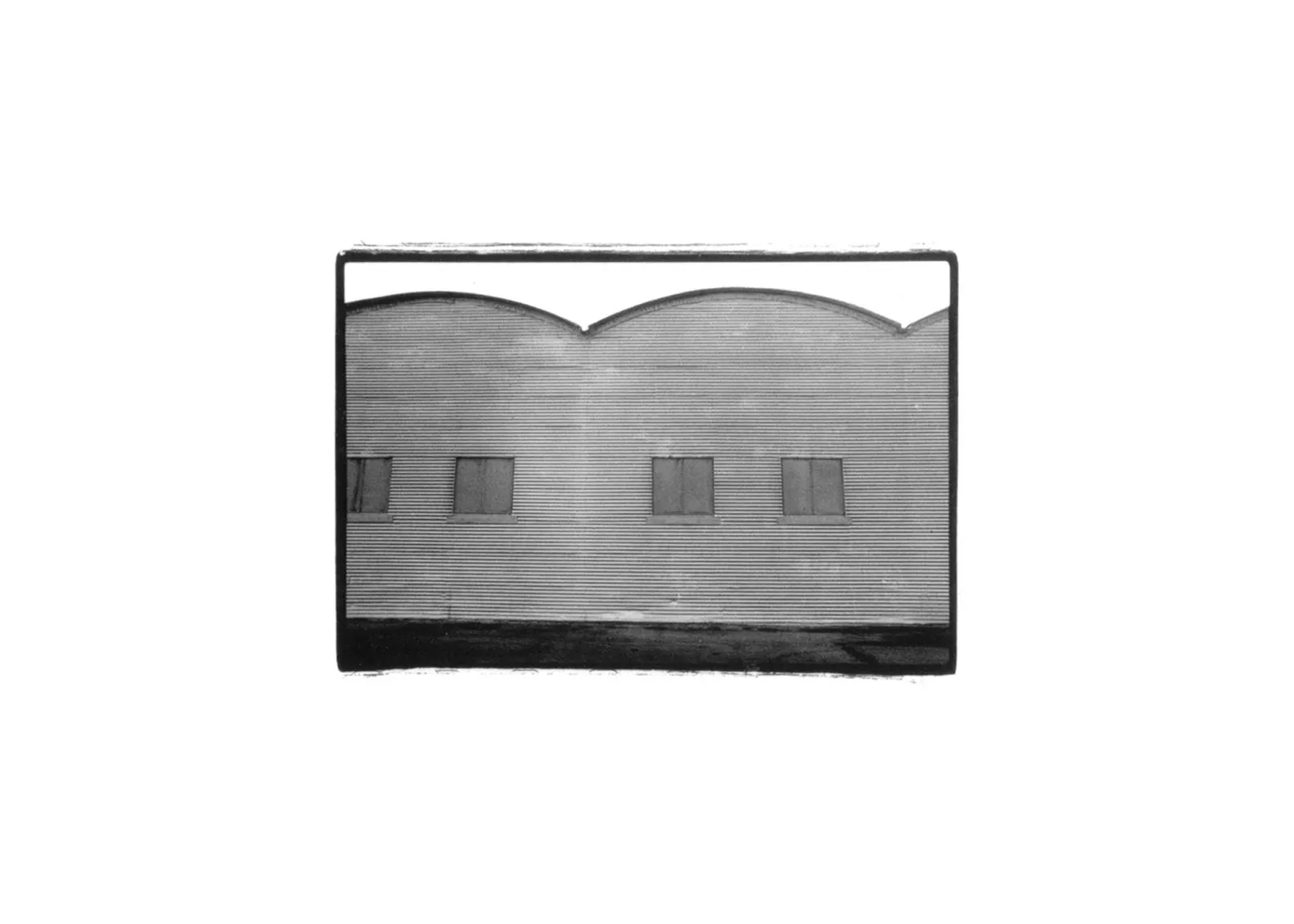 Judy Fiskin, Untitled, from the series Military Architecture, 1975