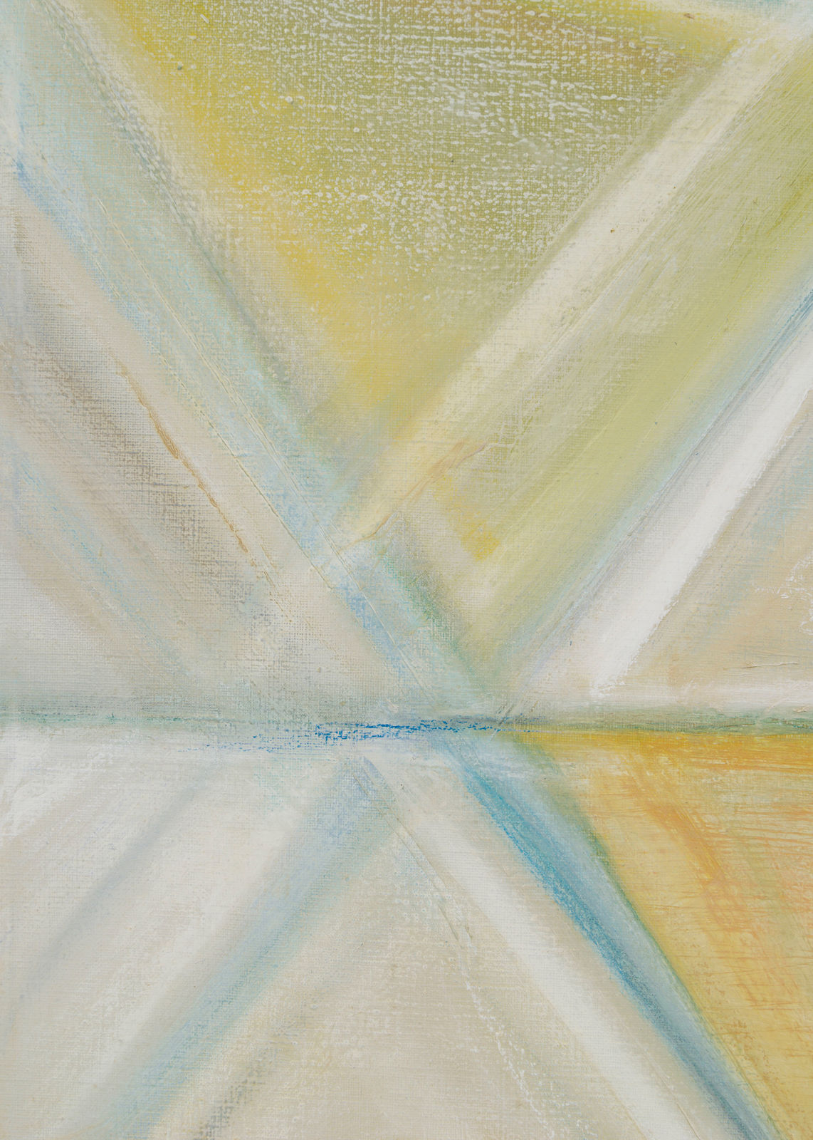 detail of geometric abstract painting