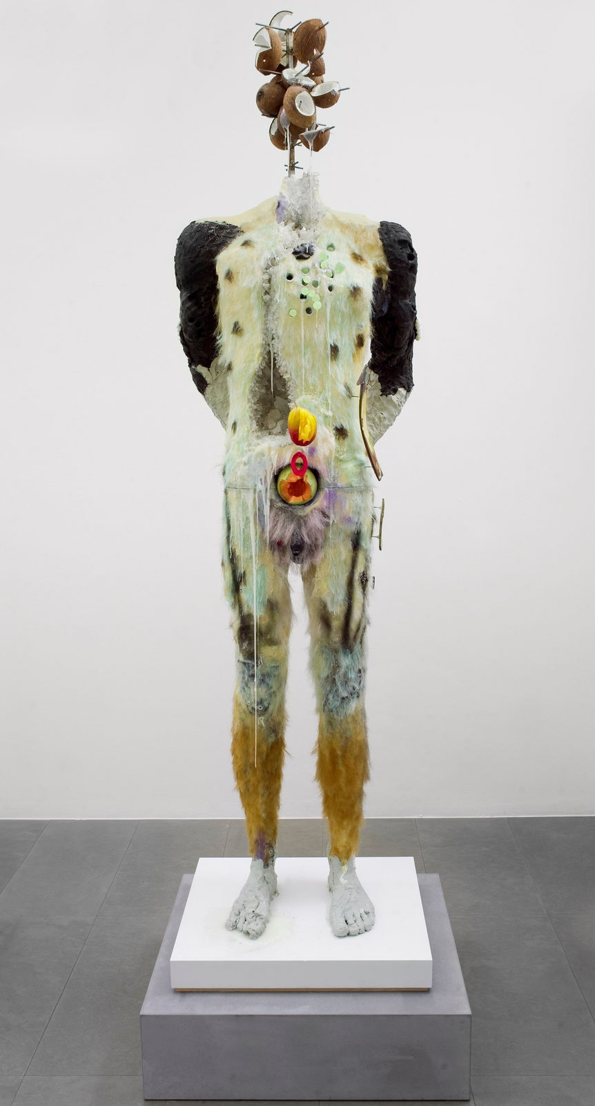 ALTMEJD DAVID, FIGURE WITH BLACK ARMS AND STRAWBERRY, 2013