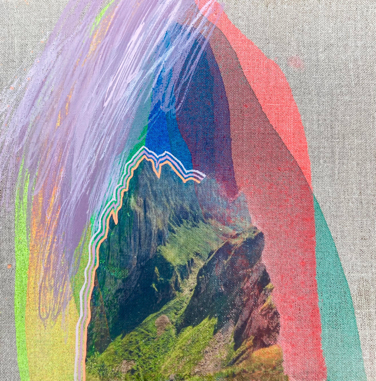 Rowan Paton, Rain Mountain, 2025