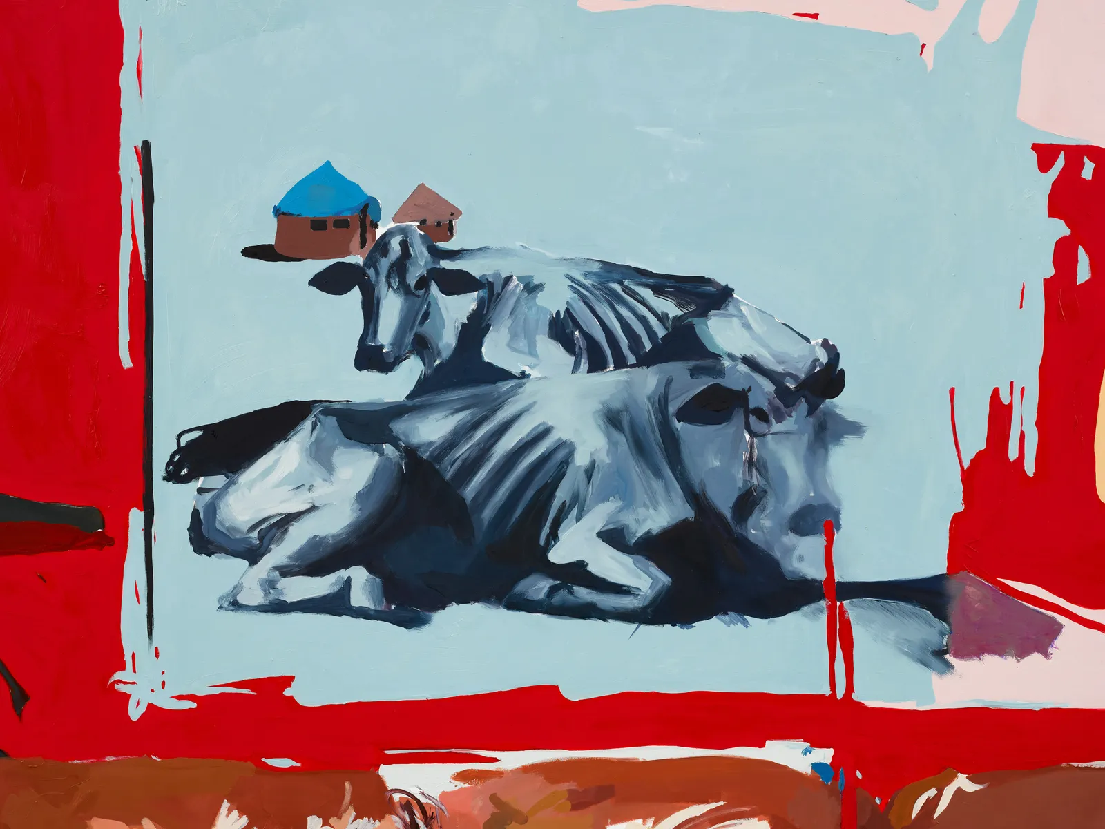 Kudzanai-Violet Hwami, The Breasts I Fed On (i), 2017