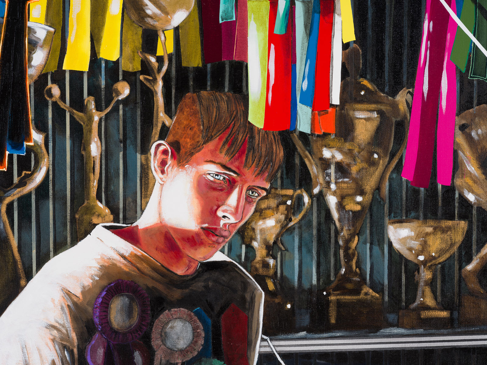 Hernan Bas, The Overachiever, 2025