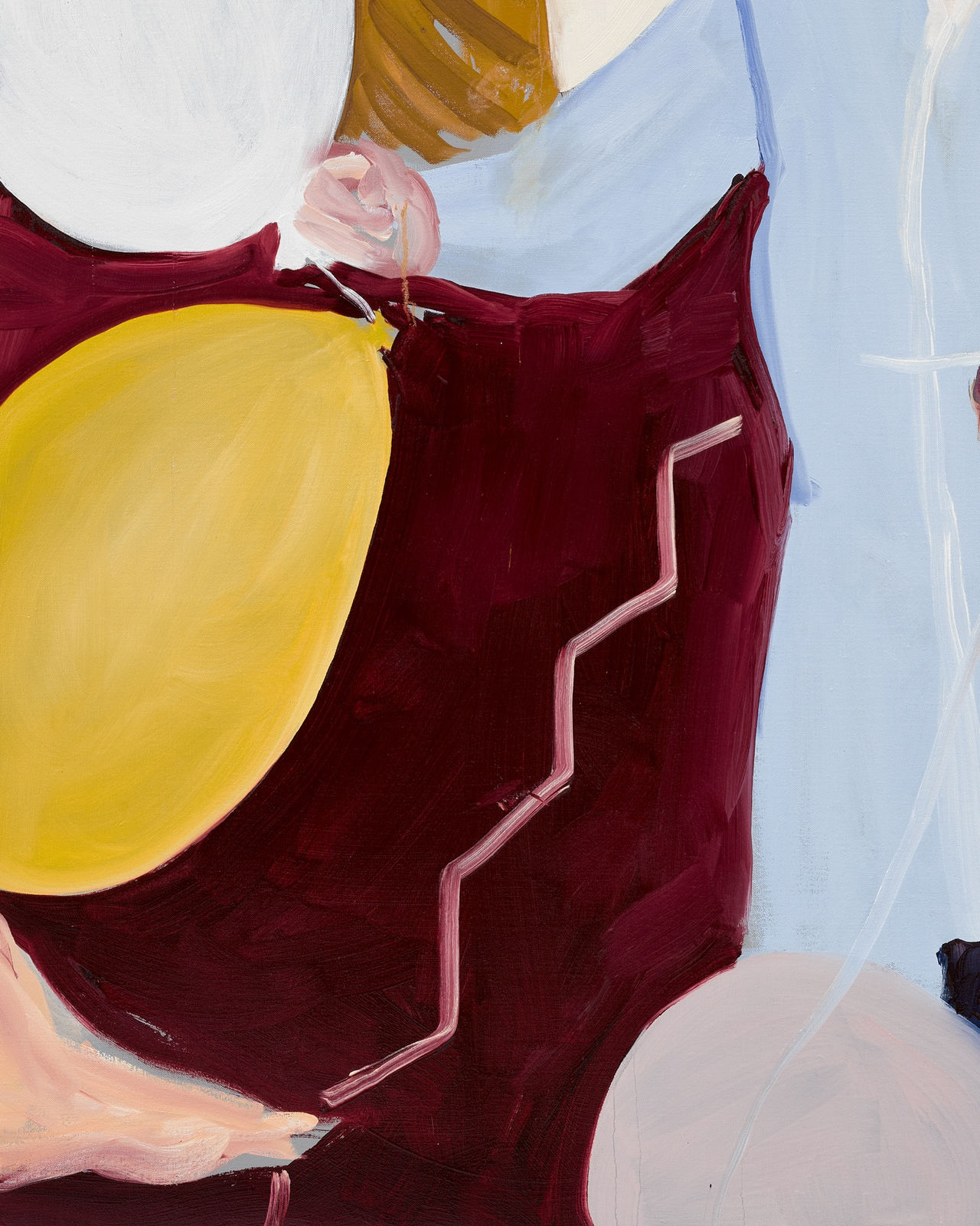 Chantal Joffe, Balloons, 2025