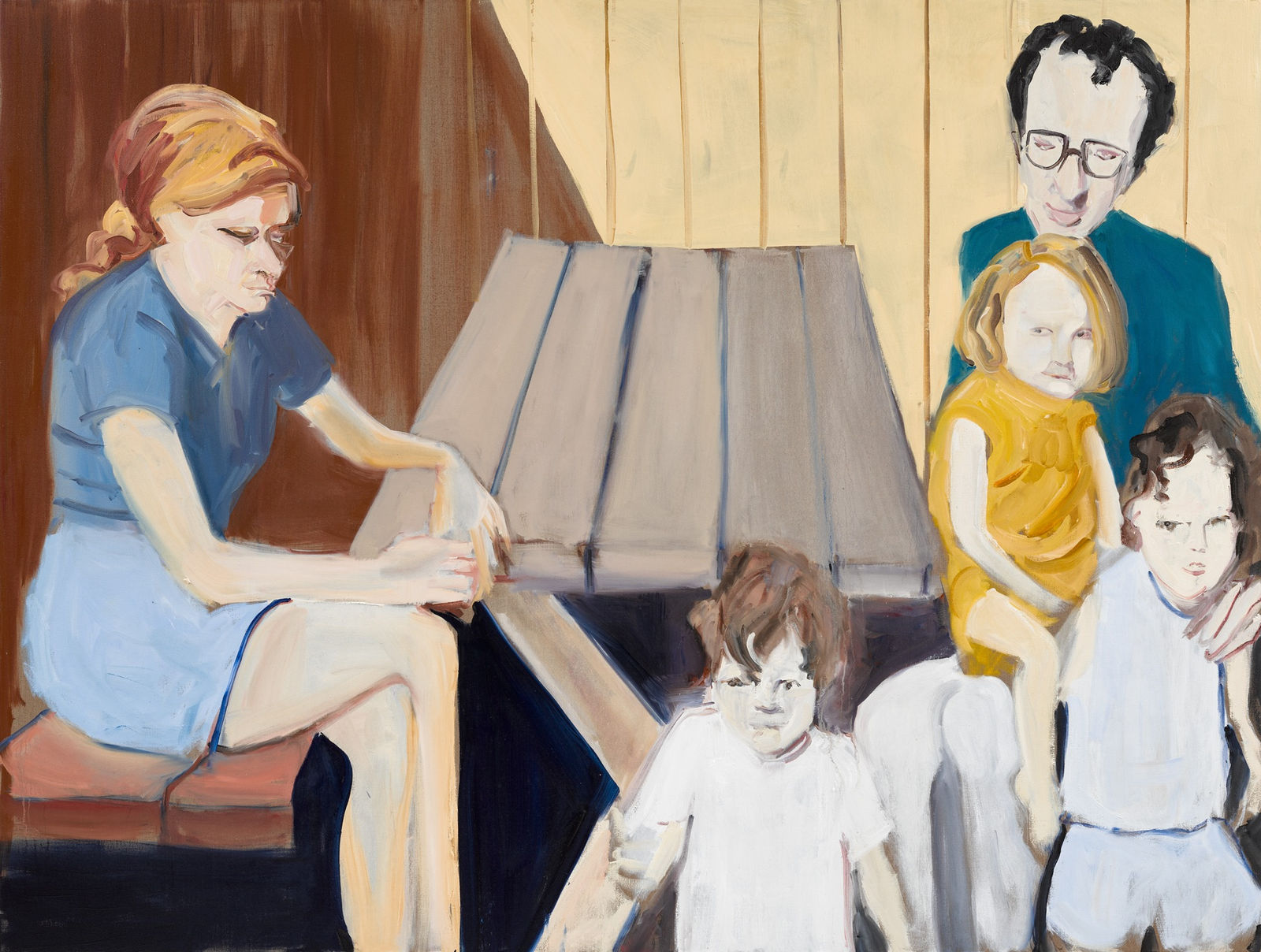 Chantal Joffe, Backyard, 2025