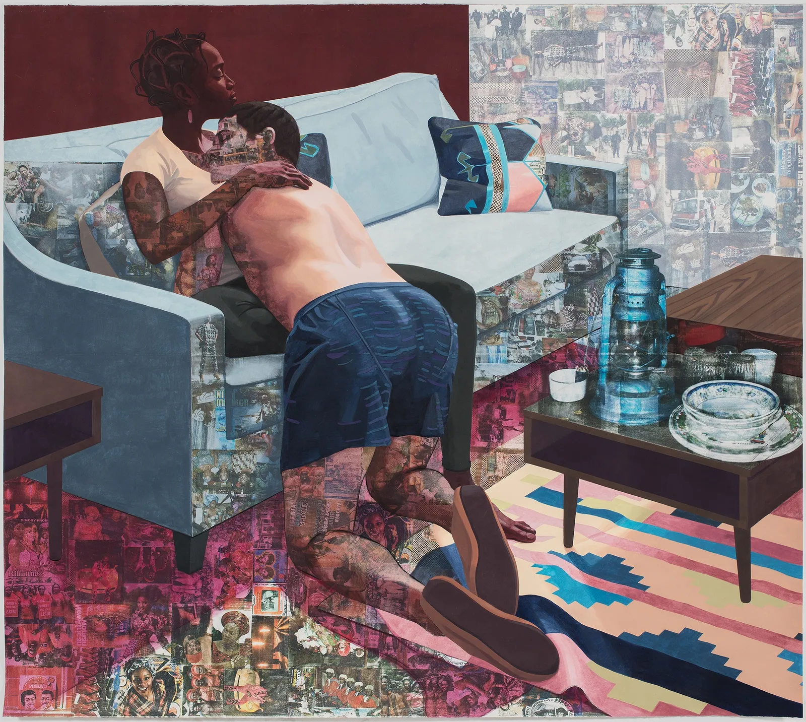 Njideka Akunyili Crosby, Ike Ya, 2016