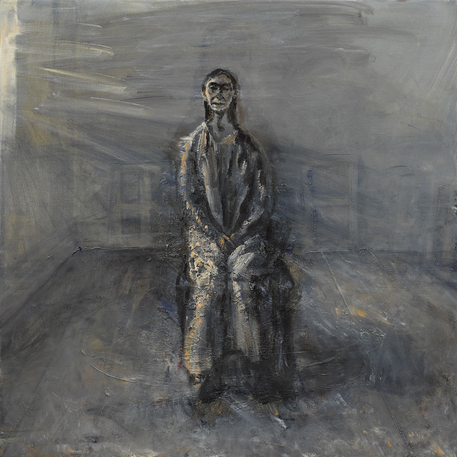 Celia Paul, Self-Portrait in the Studio, 2017