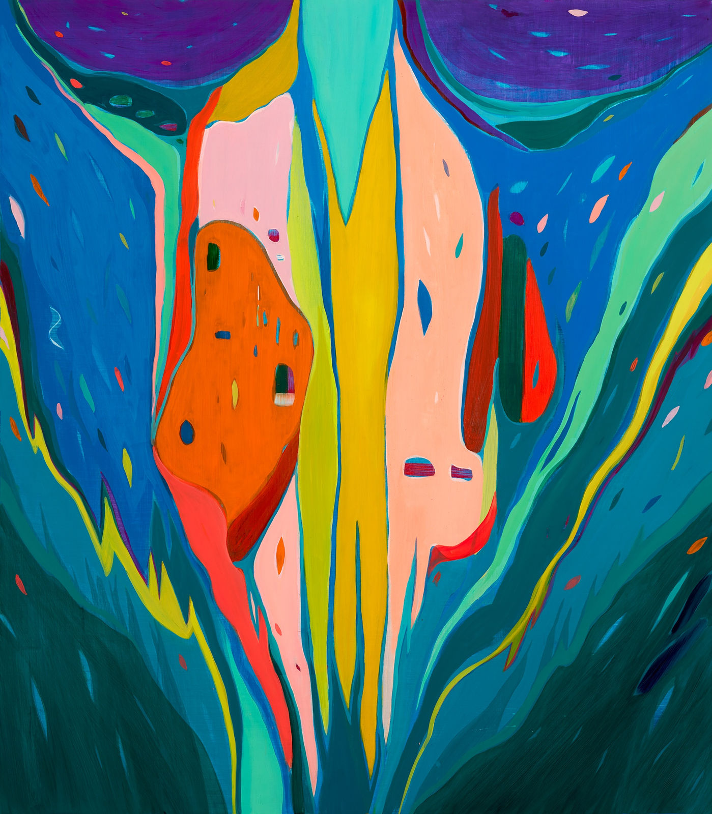 Jules de Balincourt, Spirit Mountain, 2016