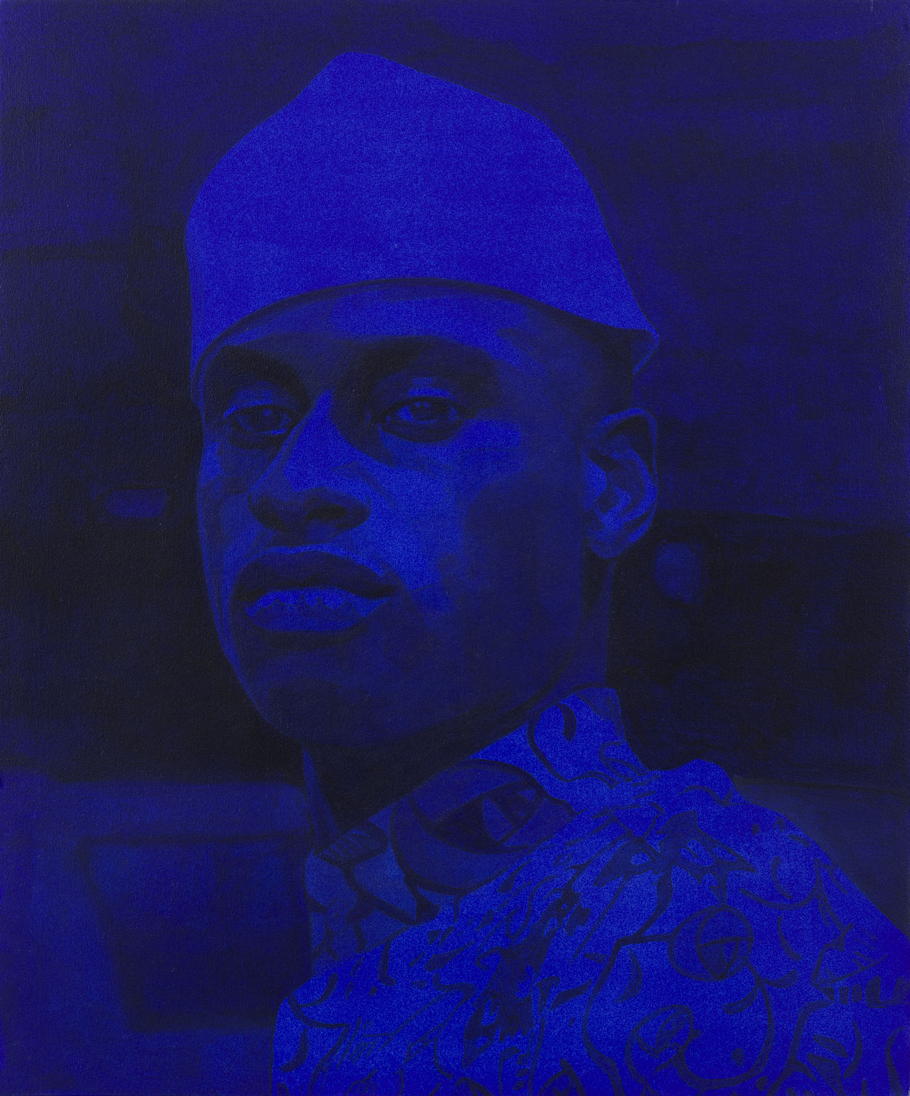 Njideka Akunyili Crosby, I Dey Feel Like..., 2019