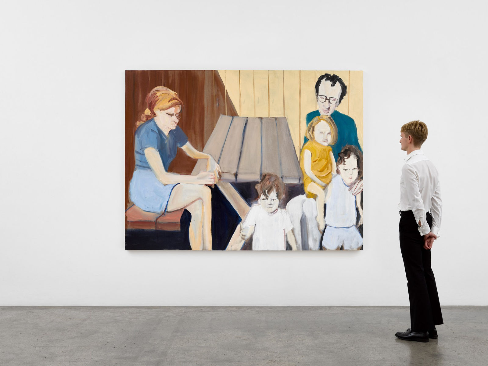 Chantal Joffe, Backyard, 2025