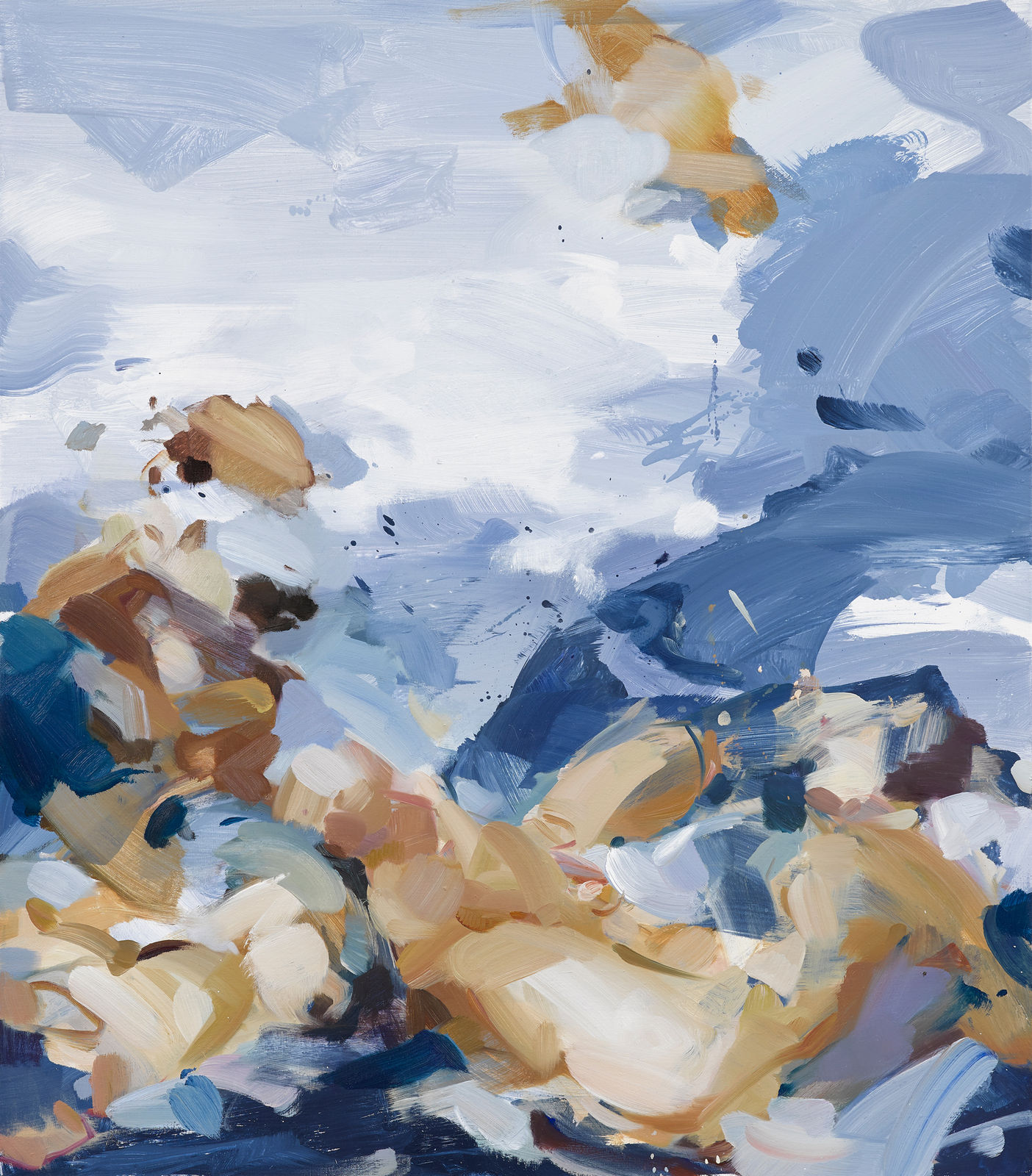 Flora Yukhnovich, Soft Peaks, 2021