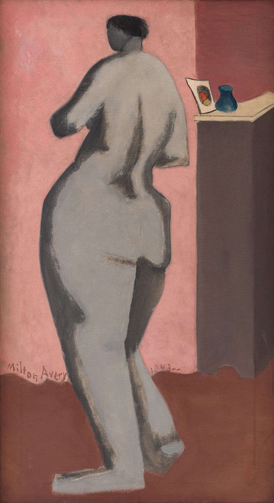 Milton Avery, Grey Nude, 1943-44