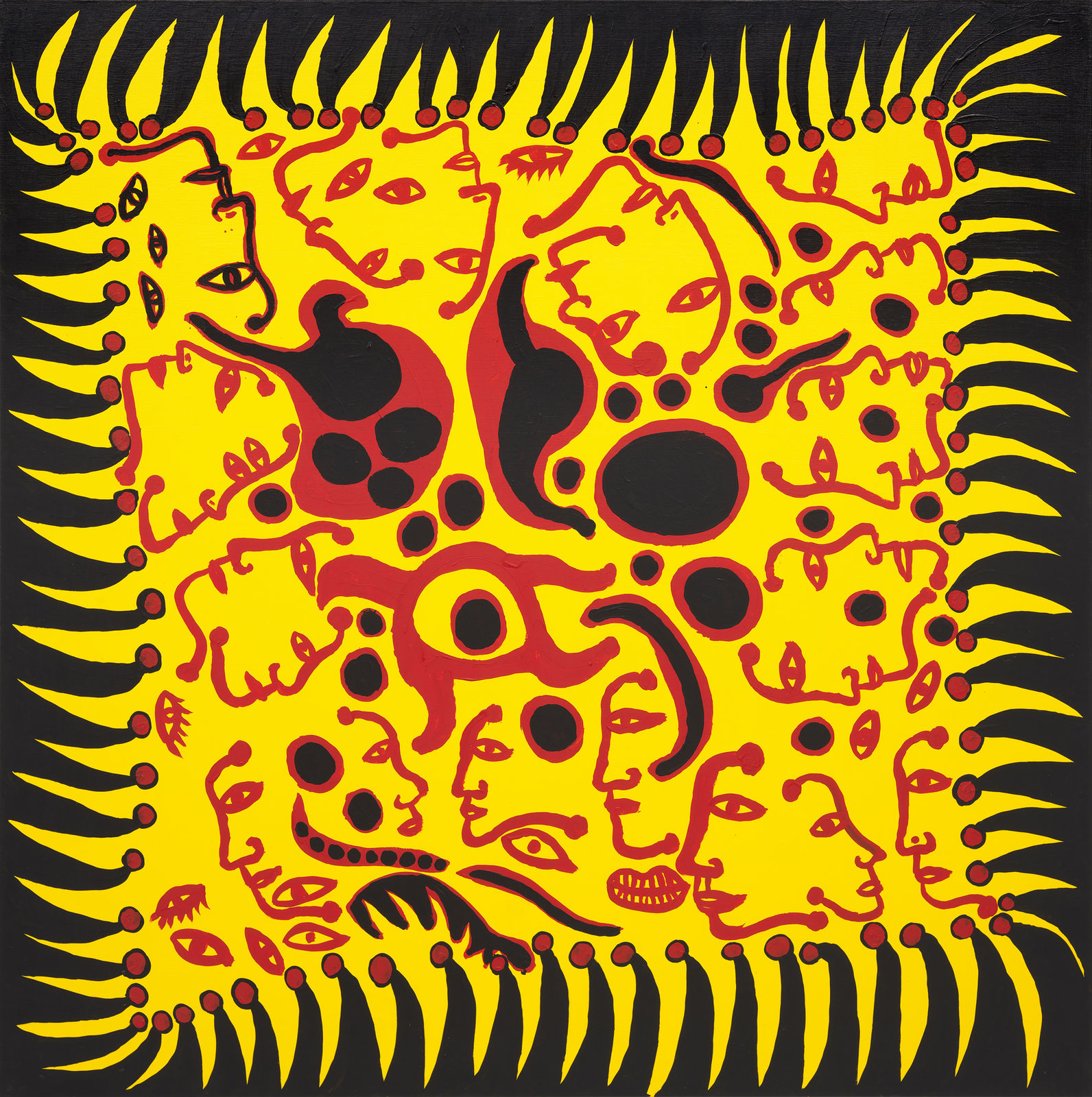 Yayoi Kusama, IN THE SPRING SUN, 2009