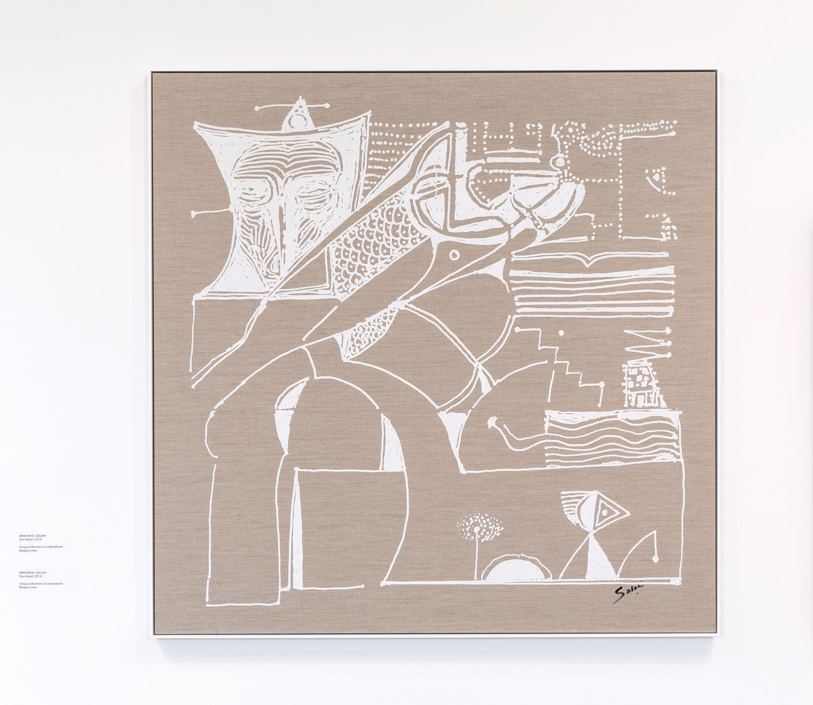 Ibrahim El-Salahi, Pain Relief | V03396, 2019