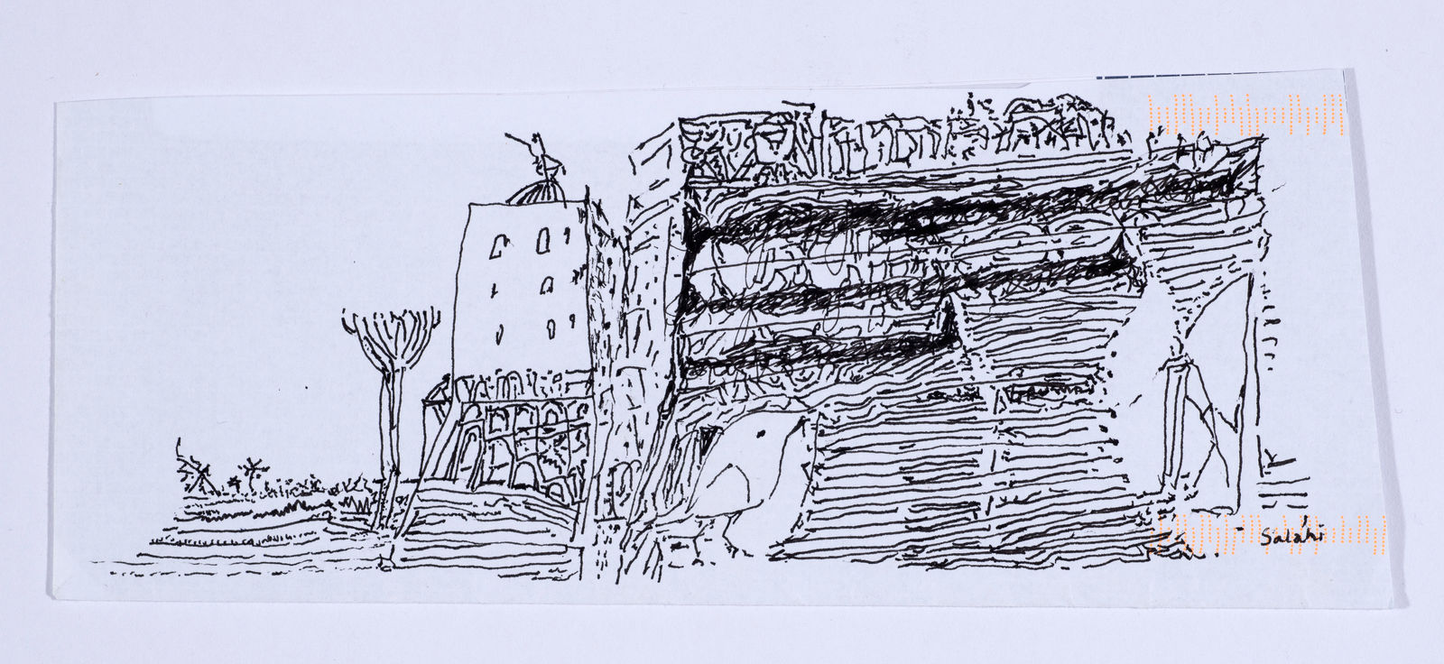 Ibrahim El-Salahi, Behind the Mask, June 2020