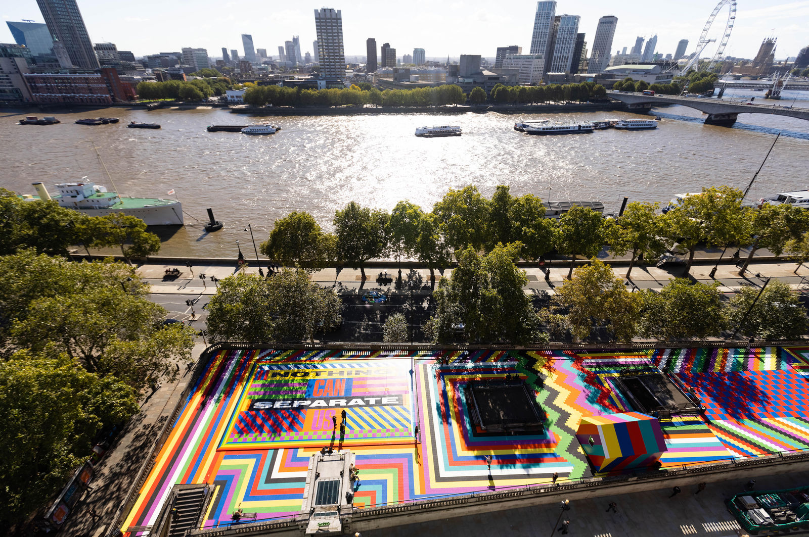 Lakwena Maciver, Installation view: Back in the Air; A Meditation on Higher Ground , 2021-2022
