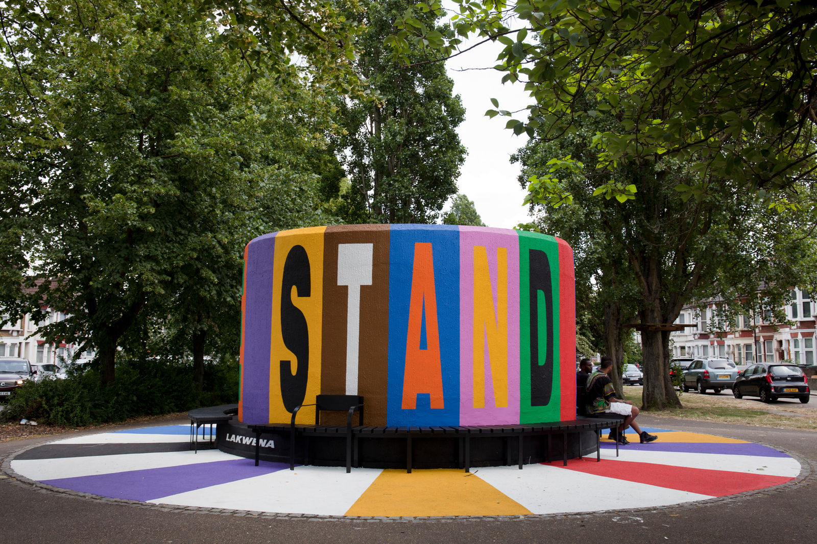 Lakwena Maciver, Together We Stand - Seven Sisters, UK (Commissioned by Tottenham Arts Now), 2018