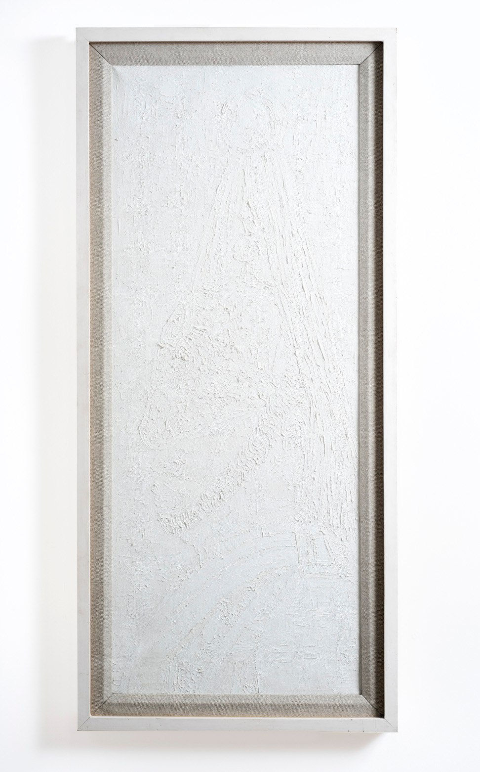 Keith Coventry, White Abstract (Black Horse Guard), 1996