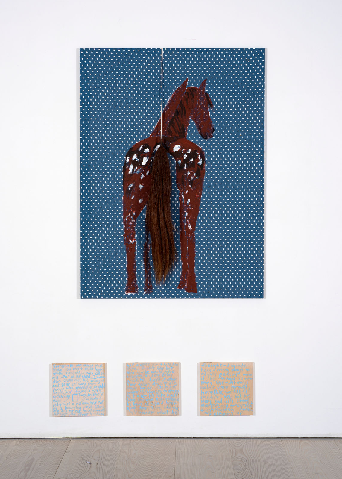 Jenny Watson, There’s an Appaloosa on the Loose, 2019