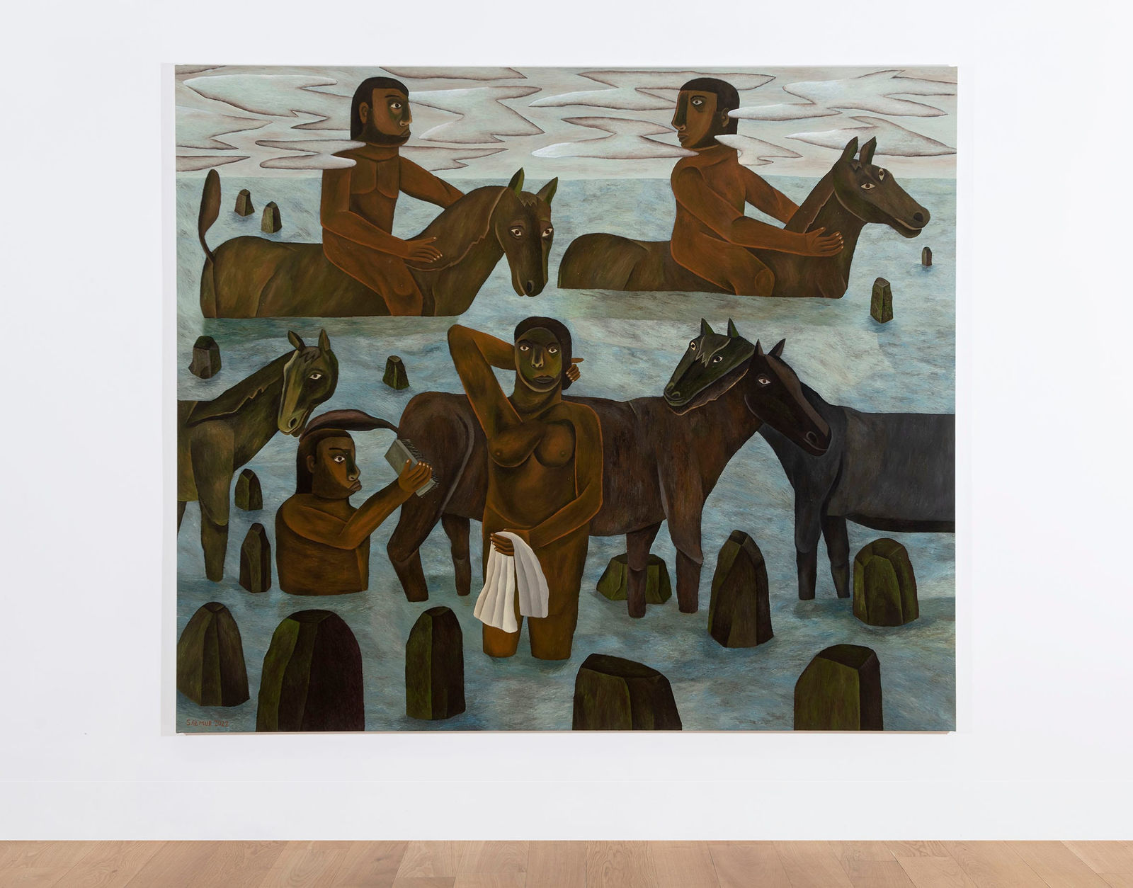 Salah Elmur, Horsebath, 2022