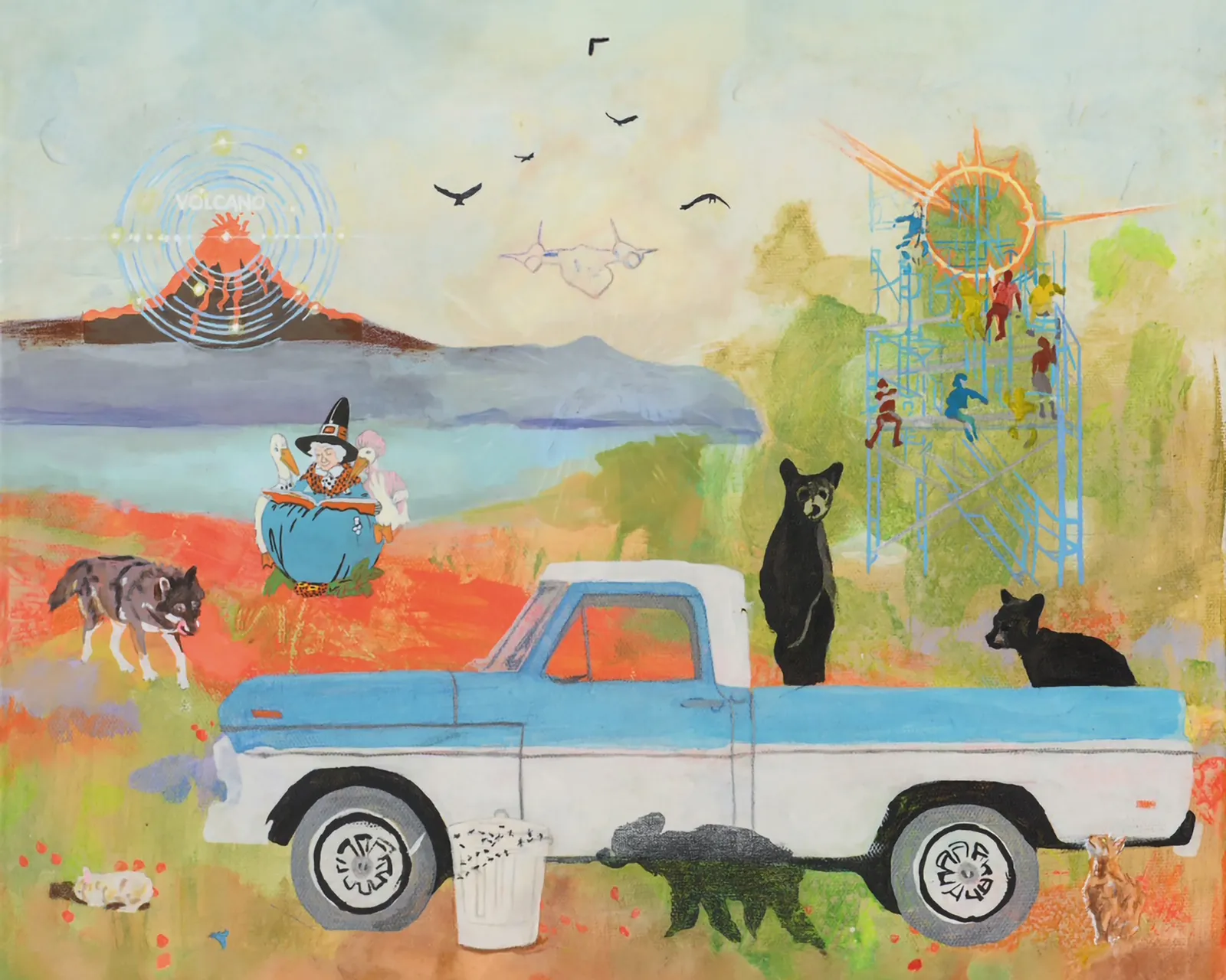 Anna Jensen, Forty Miles of Mountain Road - The Griddle Lickers (Mick Kinney and sons)