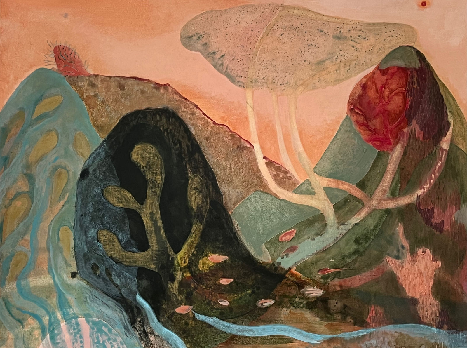 Justine Formentelli, And then I remembered the river bed you sprang from, 2025