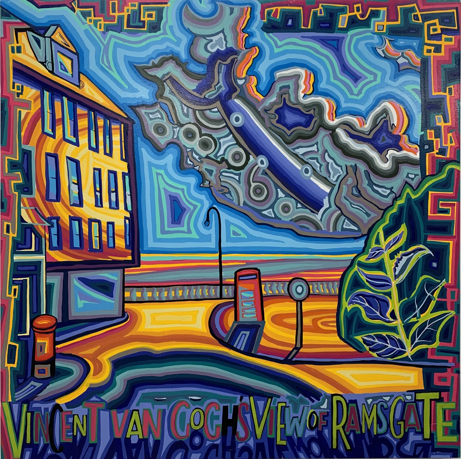 Bob and Roberta Smith, Van Gogh's View of Ramsgate, 2023
