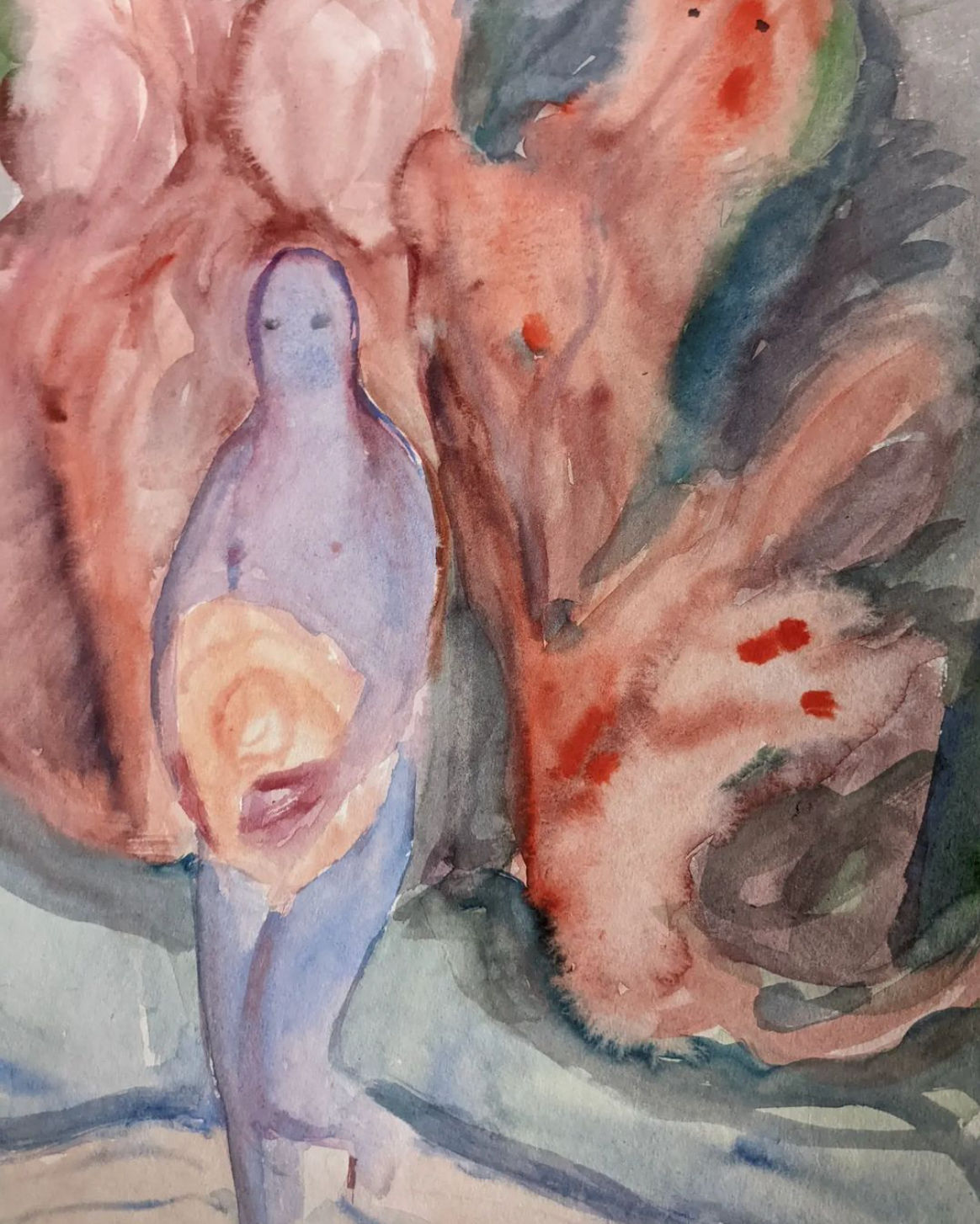 One more mermaid and three more trees, 2023