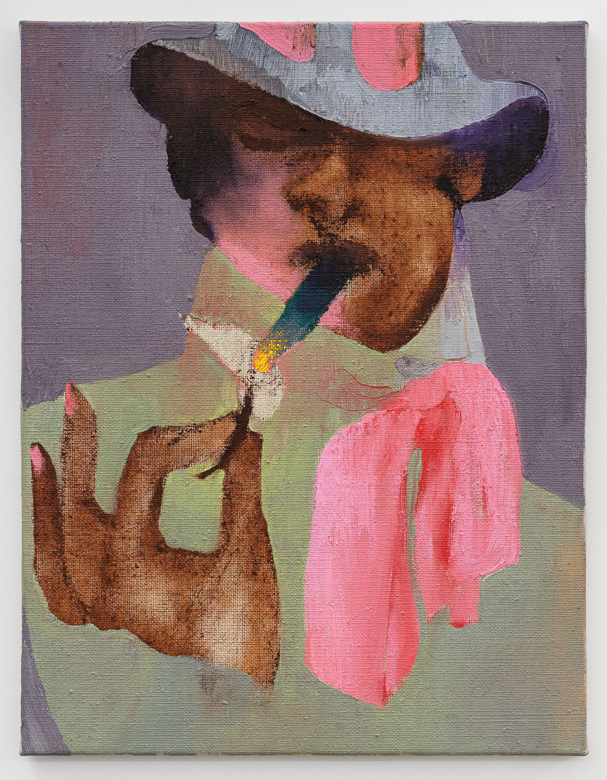 Alex Foxton, Devil with Cigar, 2020