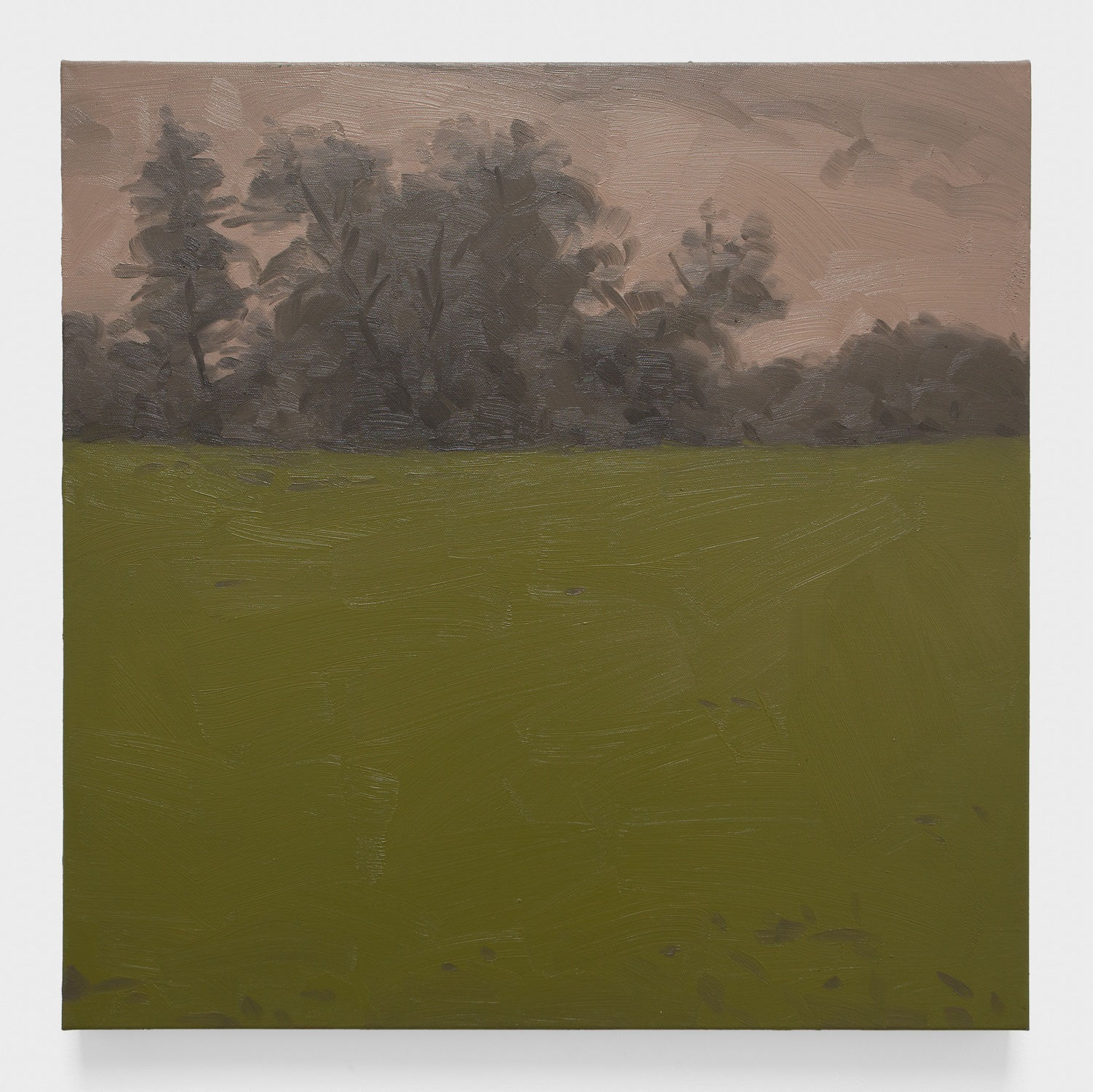 Will Gabaldón, Green Field with Pink Sky, 2022