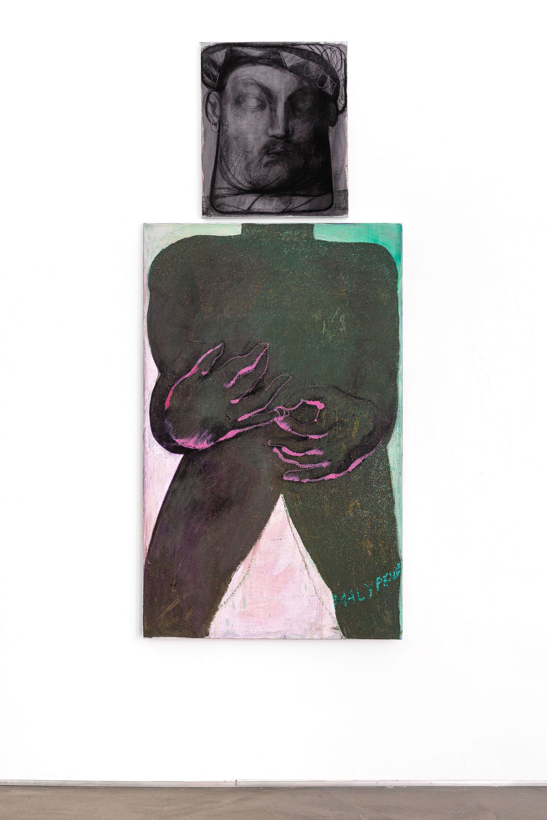 Alex Foxton, Henry with Richard’s hands, 2021