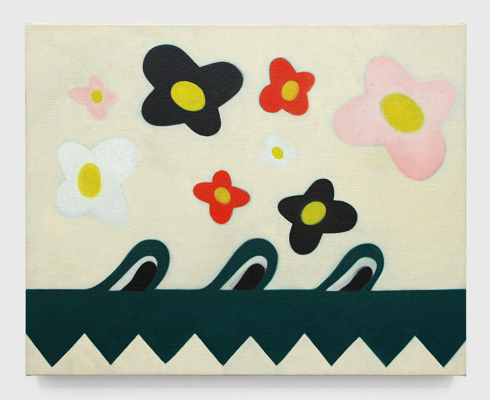 Math Bass, crocodile eyes, 2021