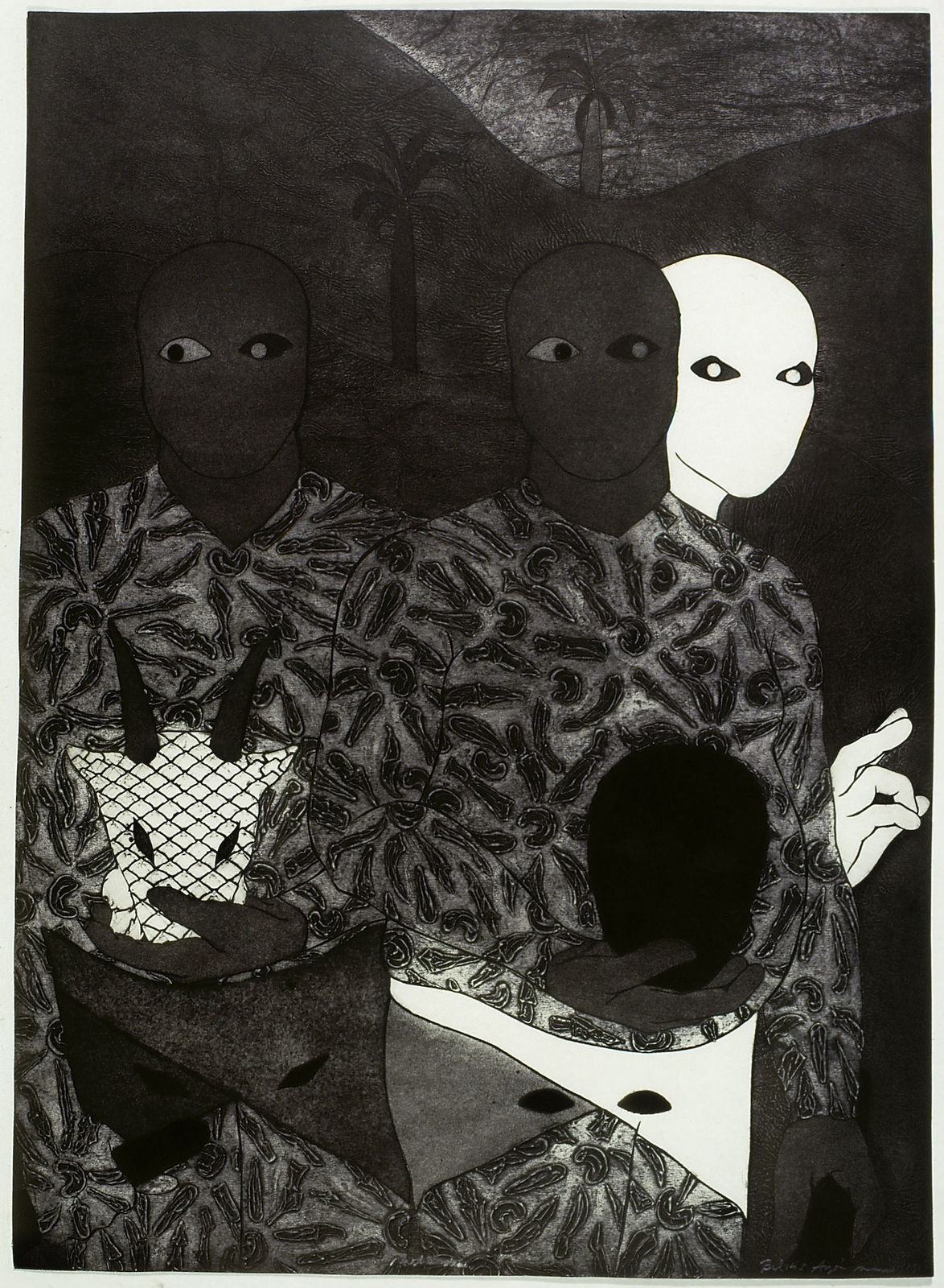 Belkis Ayón Manso, Nuestro Deber (Our Duty), 1993