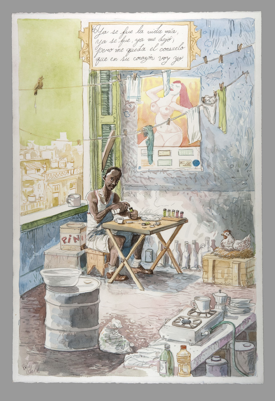 Douglas Pérez Castro, Ya se fue la vida mía (My life has gone away), 2006