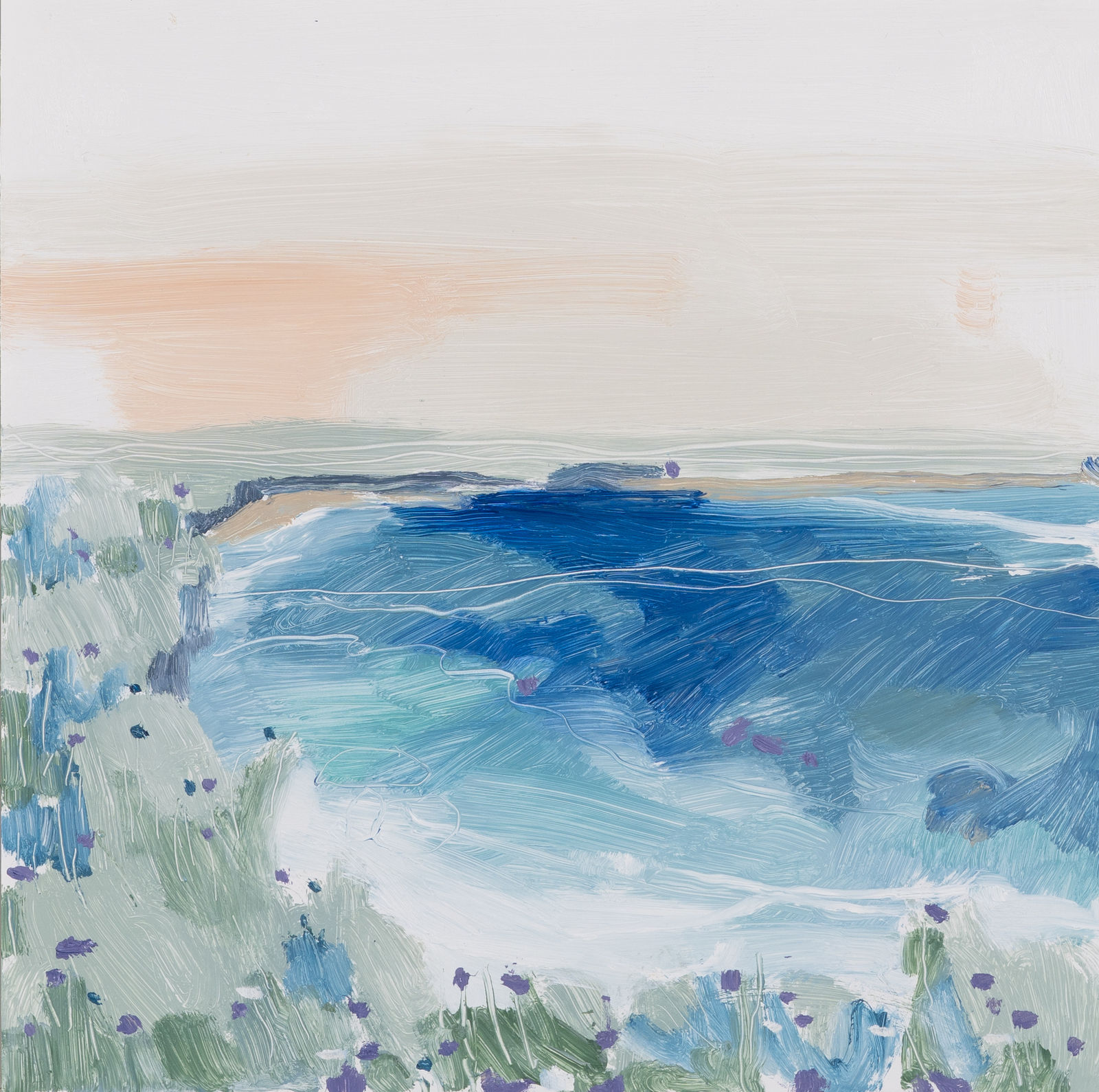 Aimee Wilcock, Two Coves With Wildflowers , 2024